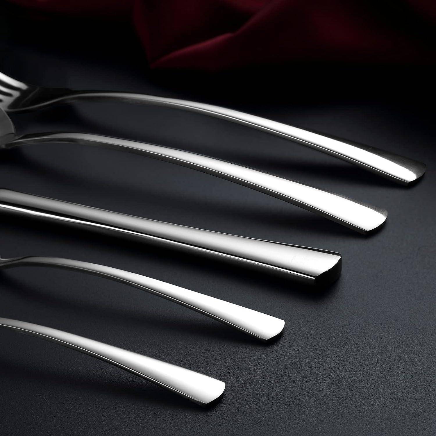 Besteckset Edelstahl 30teilig Silber Poliert 30 Teilig 30 teilig