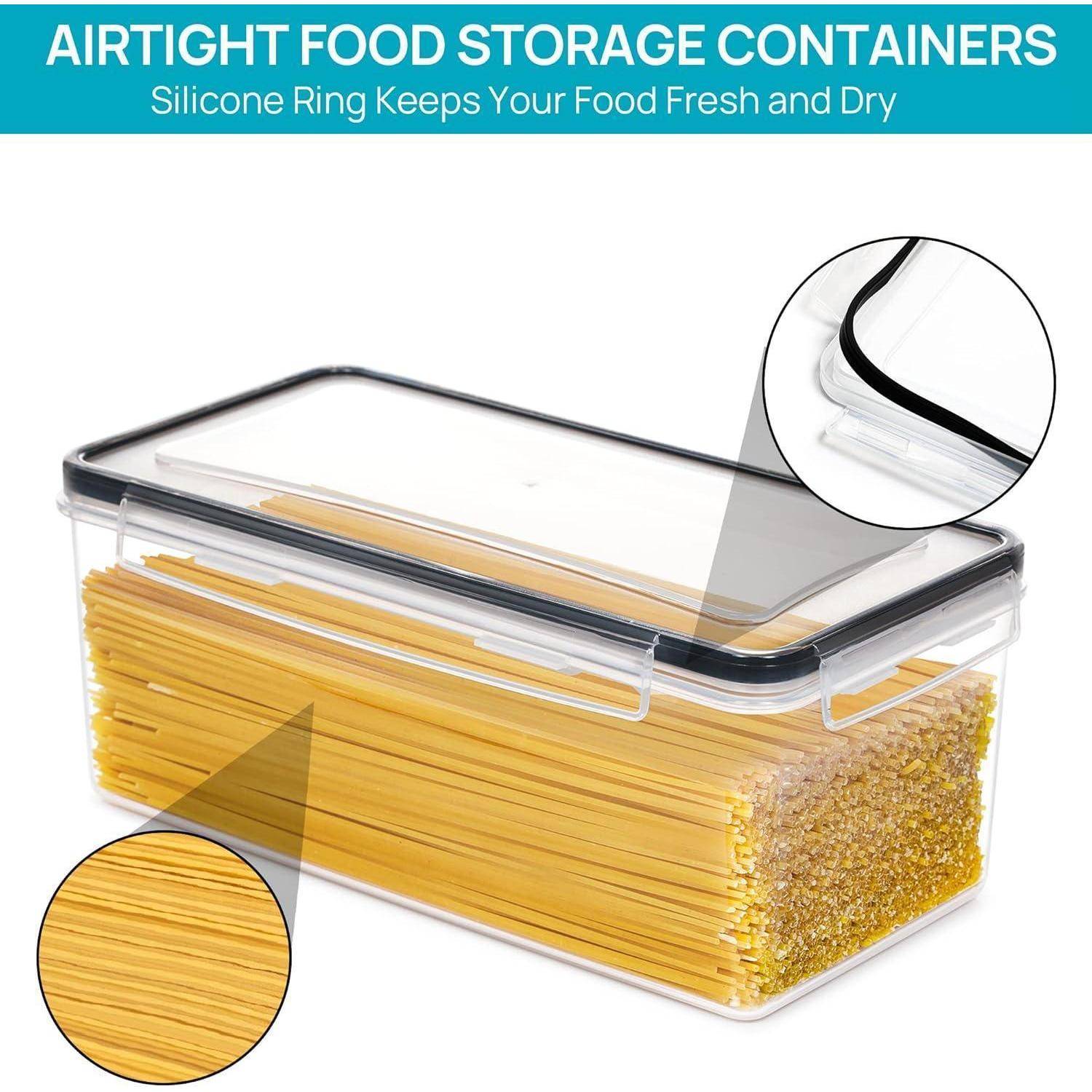 Vorratsdosen Deckel Luftdicht BPA Pasta Nudeln 3.2L * 4