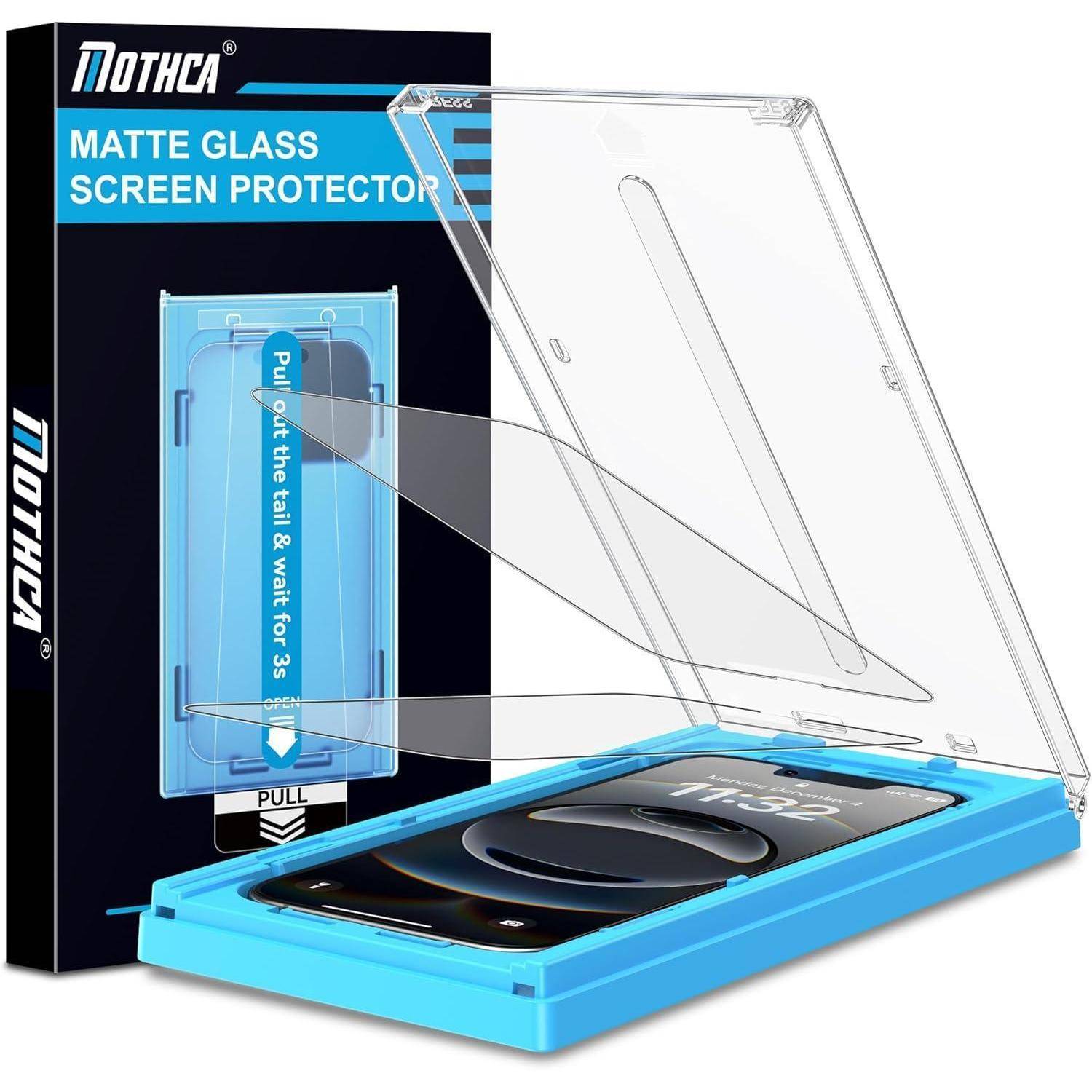 Panzerglas Matte 9H Blendschutz 6,7 Zoll- 14 Plus 13 Pro Max