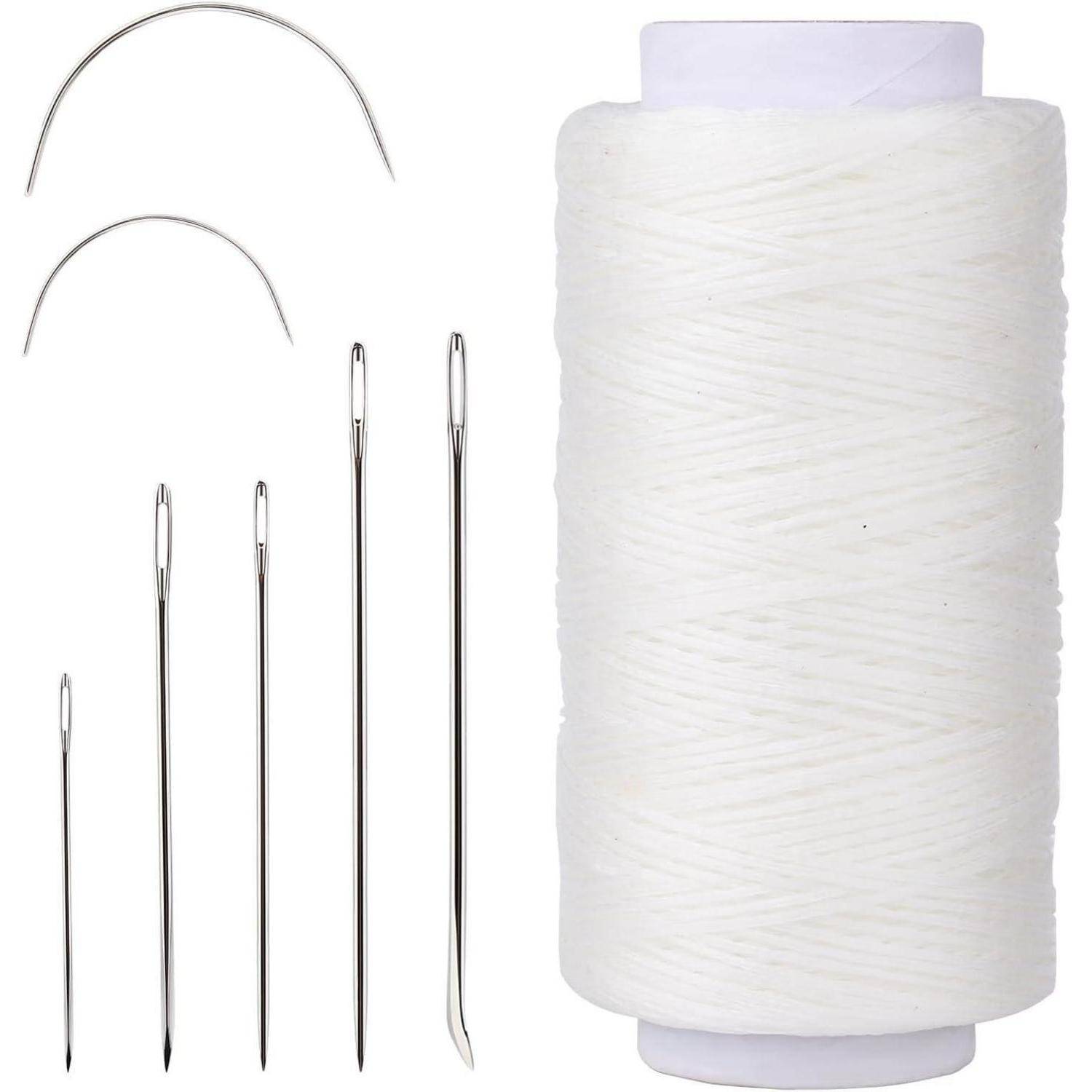 Leder Faden Set 150D Wachsfaden 150m Ledergarn Buchbinden