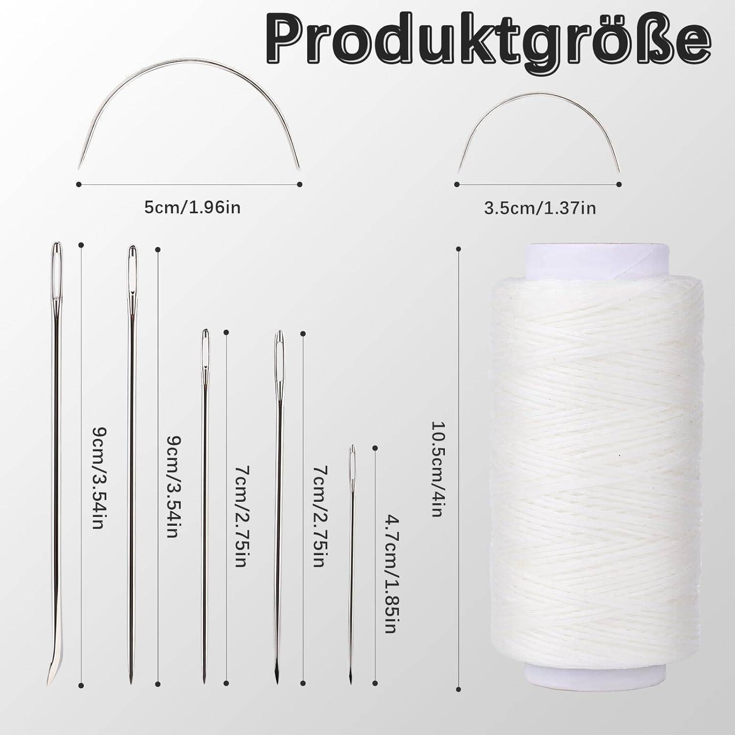 Leder Faden Set 150D Wachsfaden 150m Ledergarn Buchbinden
