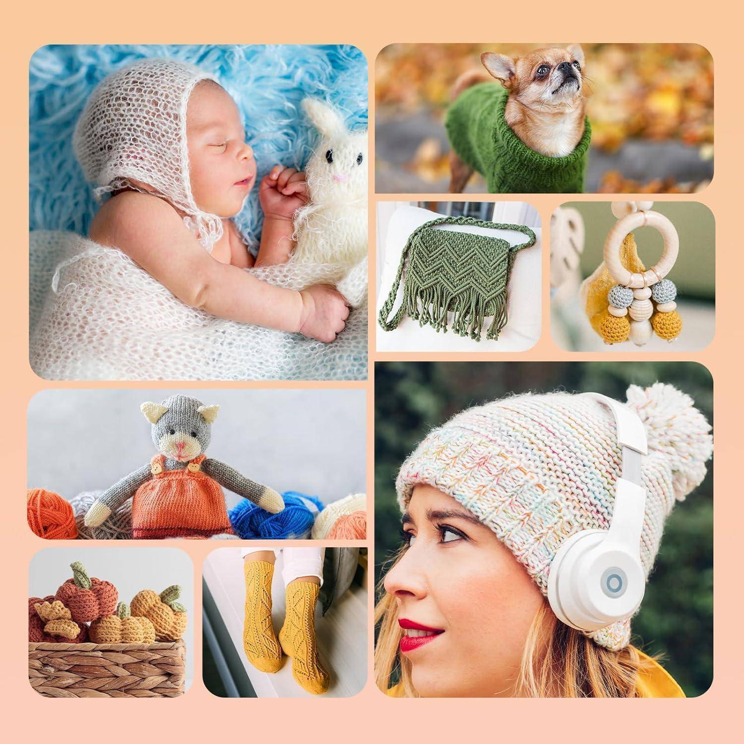 Wolle Amigurumi Baumwolle 5Ply Häkelgarn Strickgarn 200g Rot