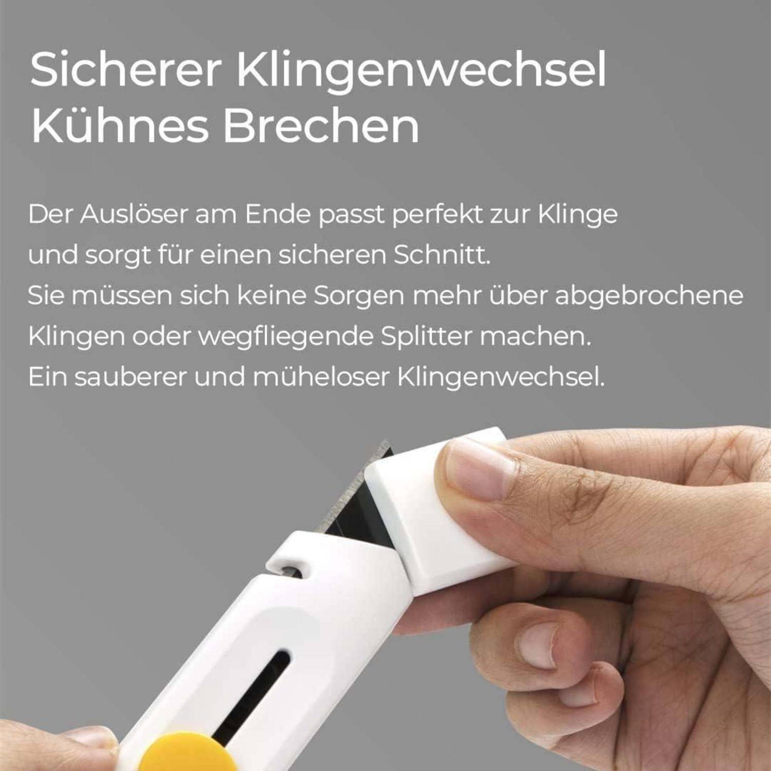 Cuttermesser einziehbar 18 mm Schnellwechsel