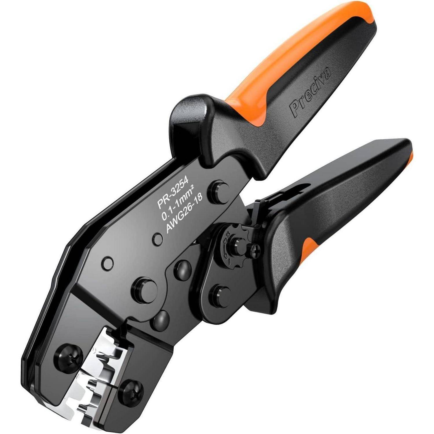 Crimpzange AWG 26 18 unisolierte Steckverbinder 0,1-1 mm² Zange