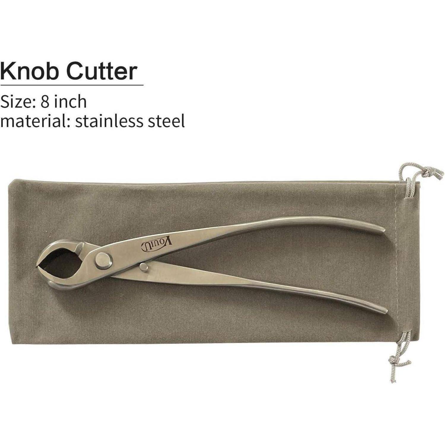 Knaufschneider Bonsai 20,3 cm rostfreier Stahl versetzte Klinge