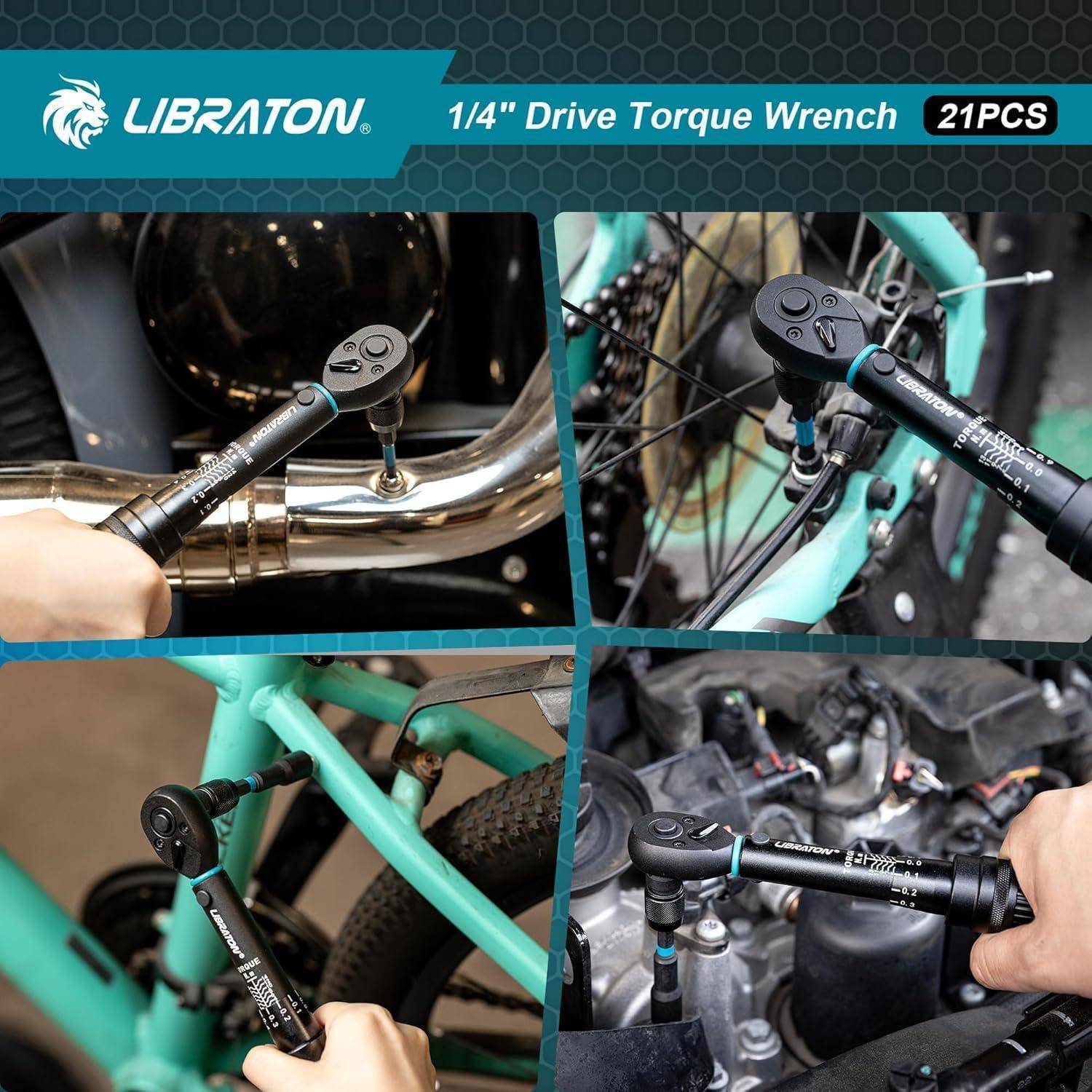 Drehmomentschlüssel 1 4 Zoll 0,1 Nm Torx Fahrrad 2-14Nm