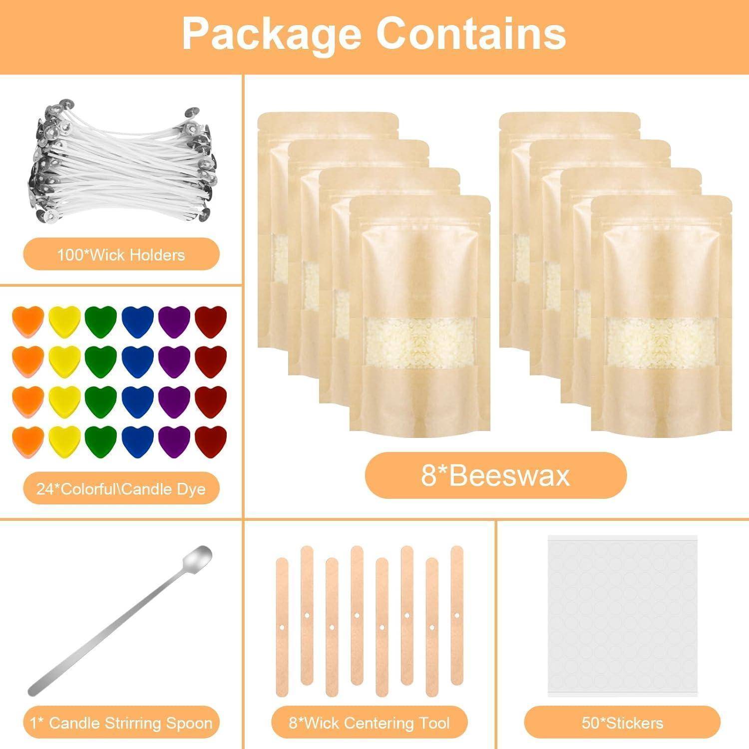 Kerzen Selber Machen Set Bienenwachs Pastillen Kerzenwachs 1Kg