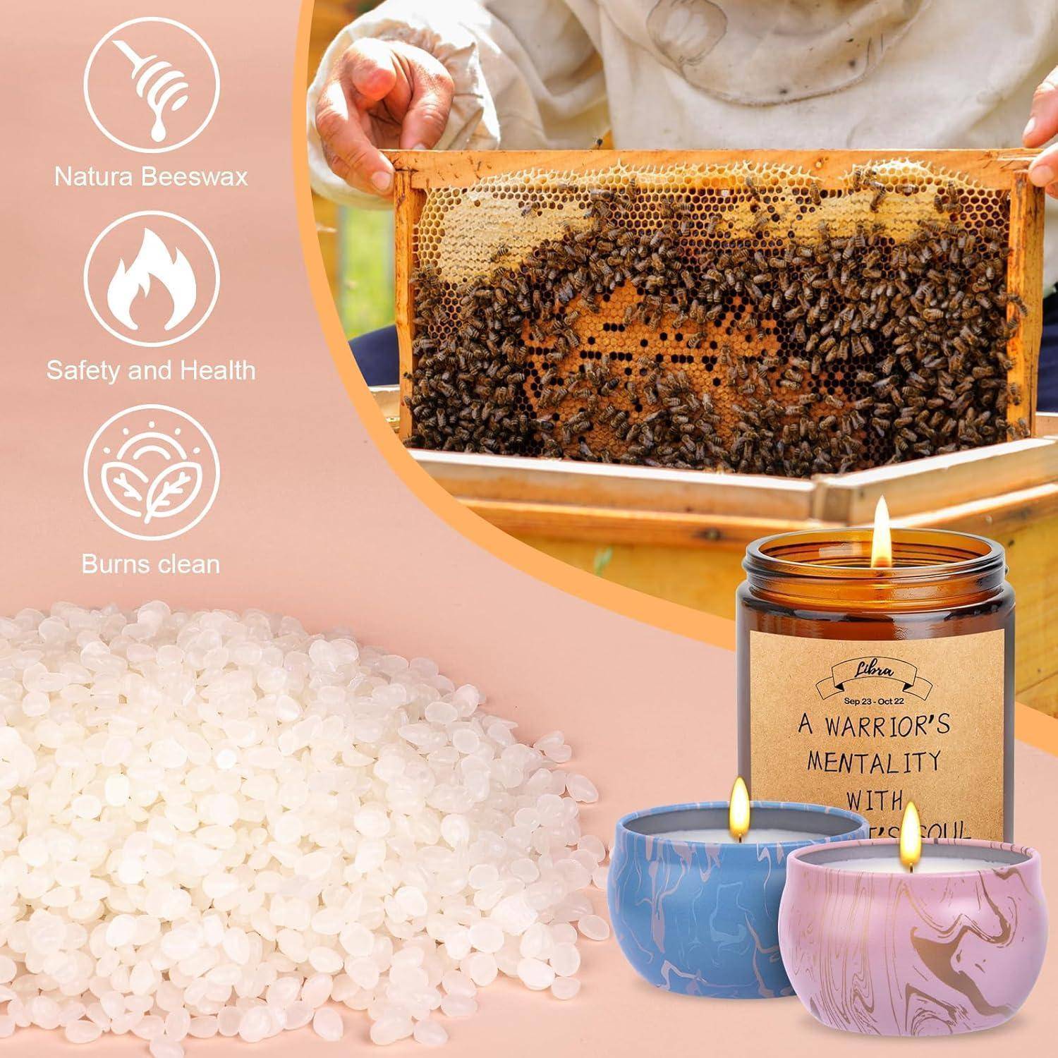 Kerzen Selber Machen Set Bienenwachs Pastillen Kerzenwachs 1Kg