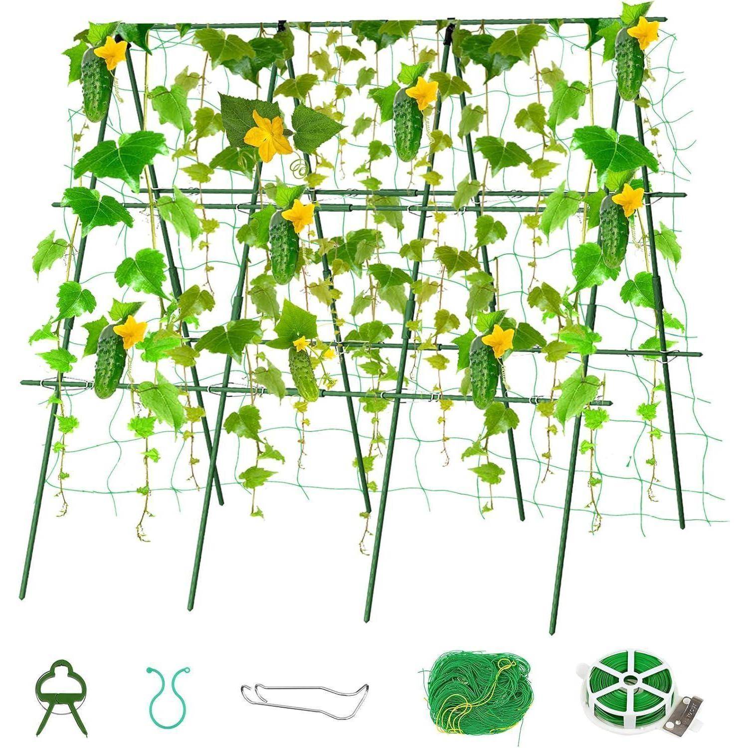 Rankhilfe Gurke 120 cm Gurke Rankhilfe Grün-Gurke Rankhilfe