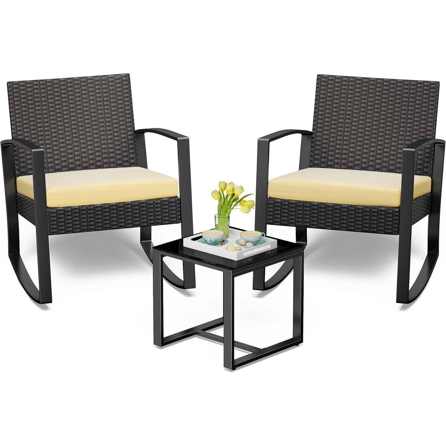 Gartenmöbel Set Balkon 2 Personen Terrassen Outdoor wasserdicht
