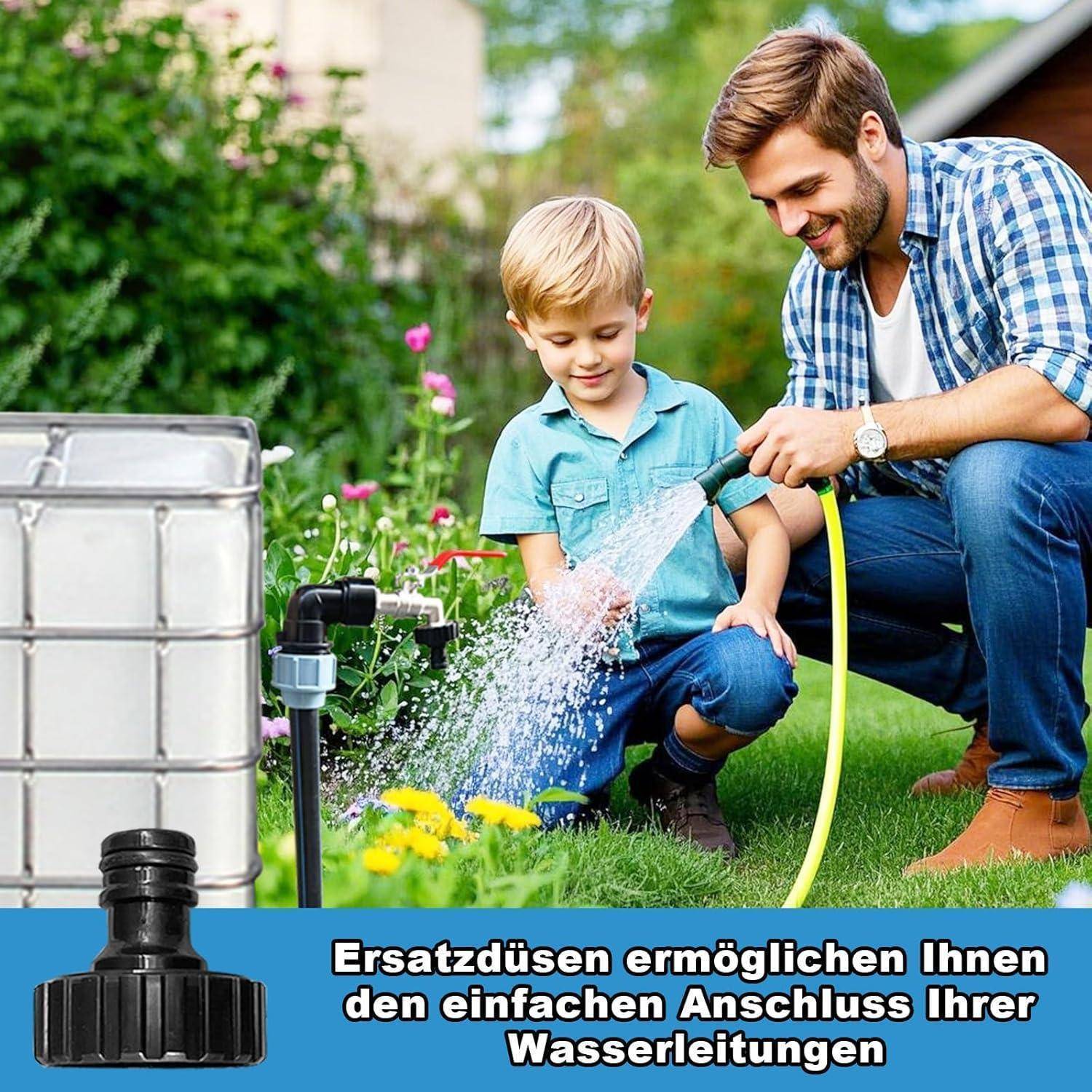 Auslaufhahn Absperrhahn Wasserhahn Adapter S60x6 3 4 Ibc Schwanenhals