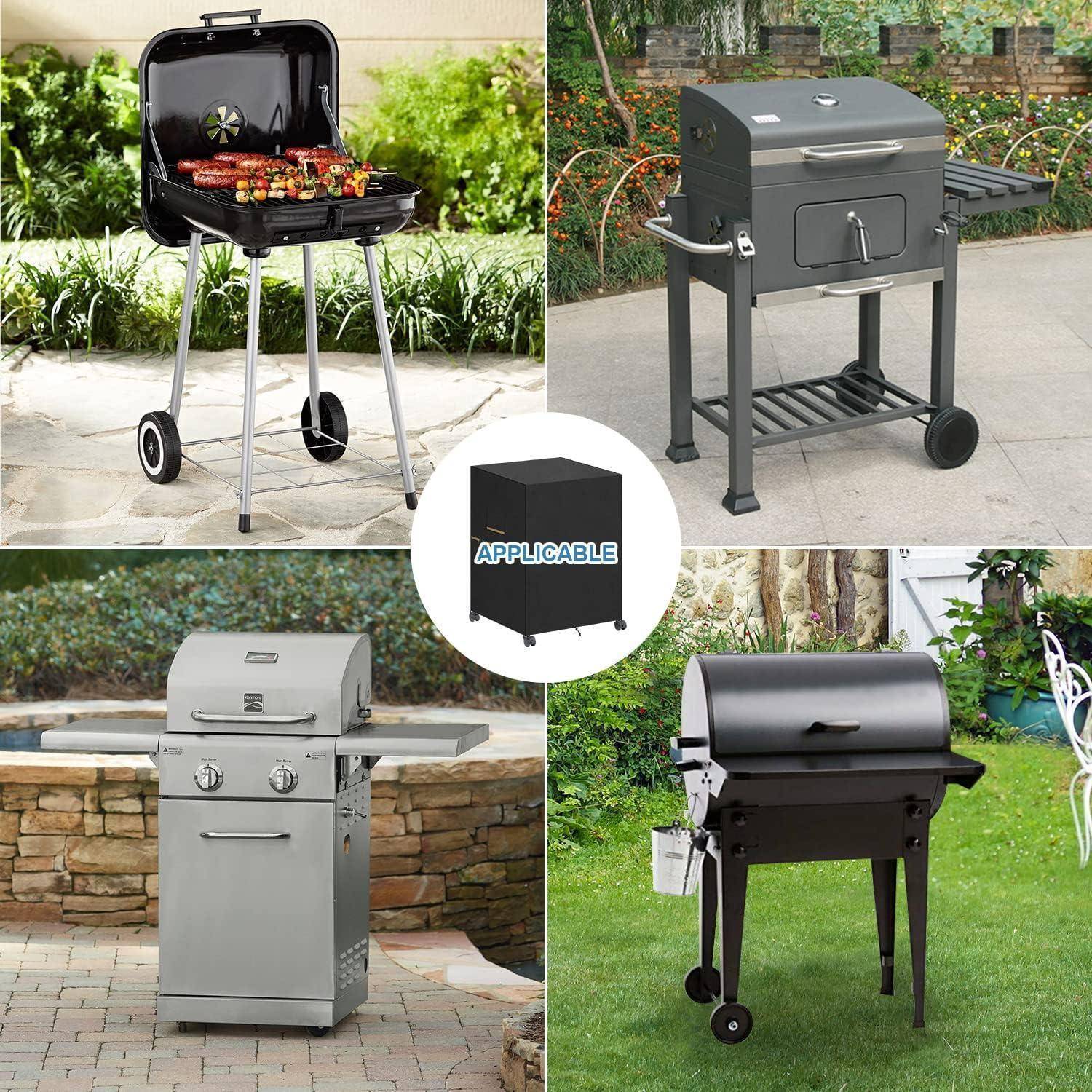 Grillabdeckung Gasgrill 420D Oxford Grillplane Schutzhülle 80x70x110cm