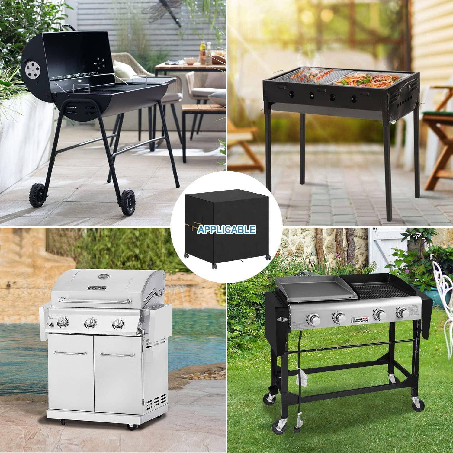 Grillabdeckung Abdeckplane Abdeckhaube Gasgrill Wasserdicht 90x65x90cm