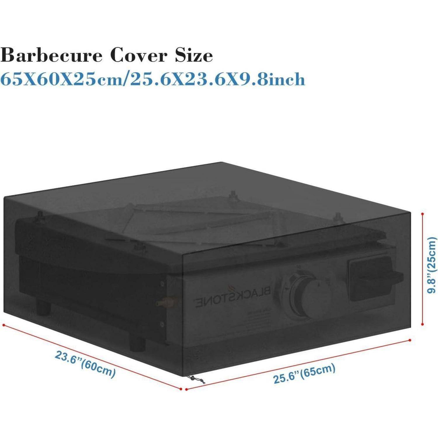 Grillabdeckung Größe: 65X60X25cm/25,6X23,6X9,8 Zoll
