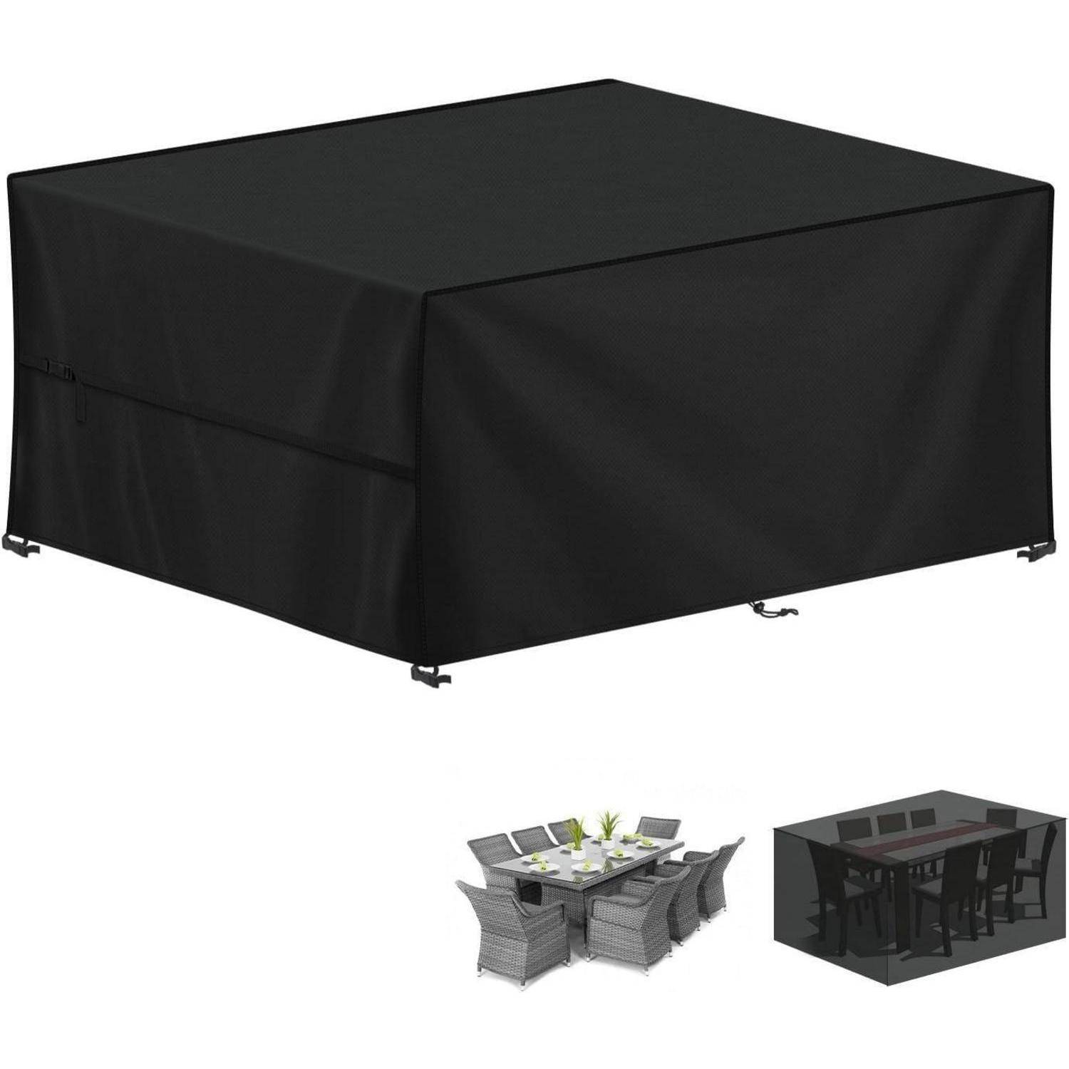 Abdeckung Gartenmöbel Polyrattan Lounge 420D Oxford 250x180x100cm