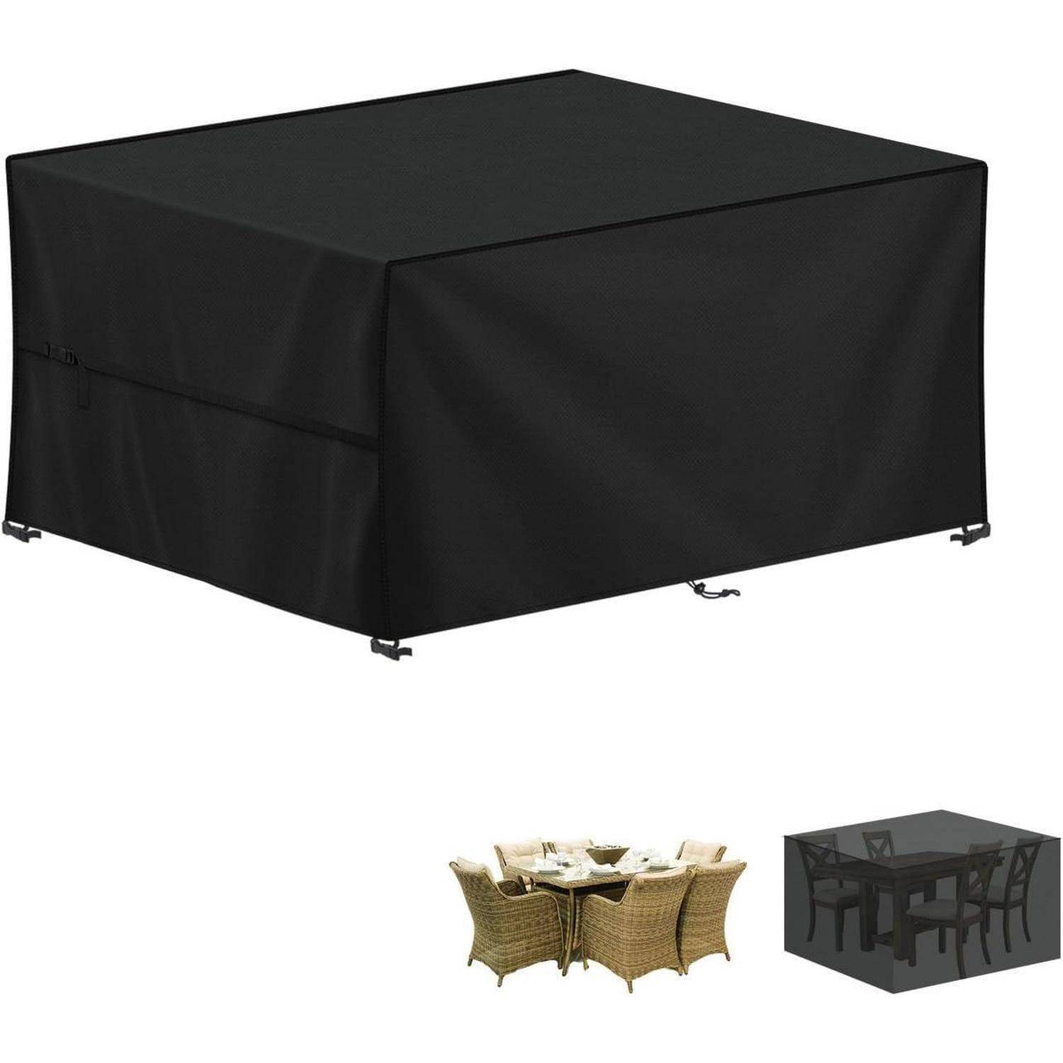Abdeckhaube Gartenmöbel Wasserdicht 420D Oxford 140x80x75cm