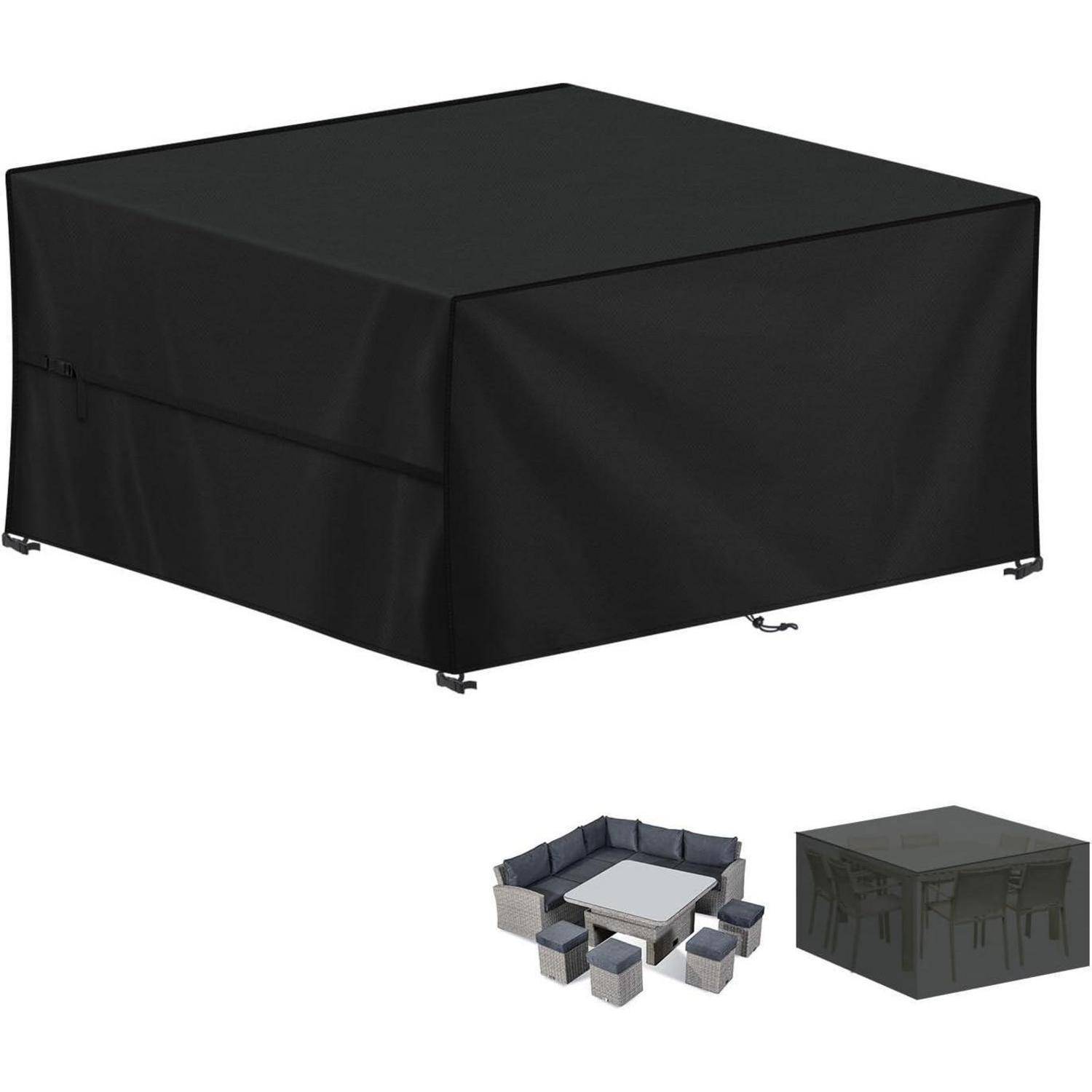 Abdeckhaube Gartenmöbel Wasserdicht 420D Oxford Rattan 150x130x90cm