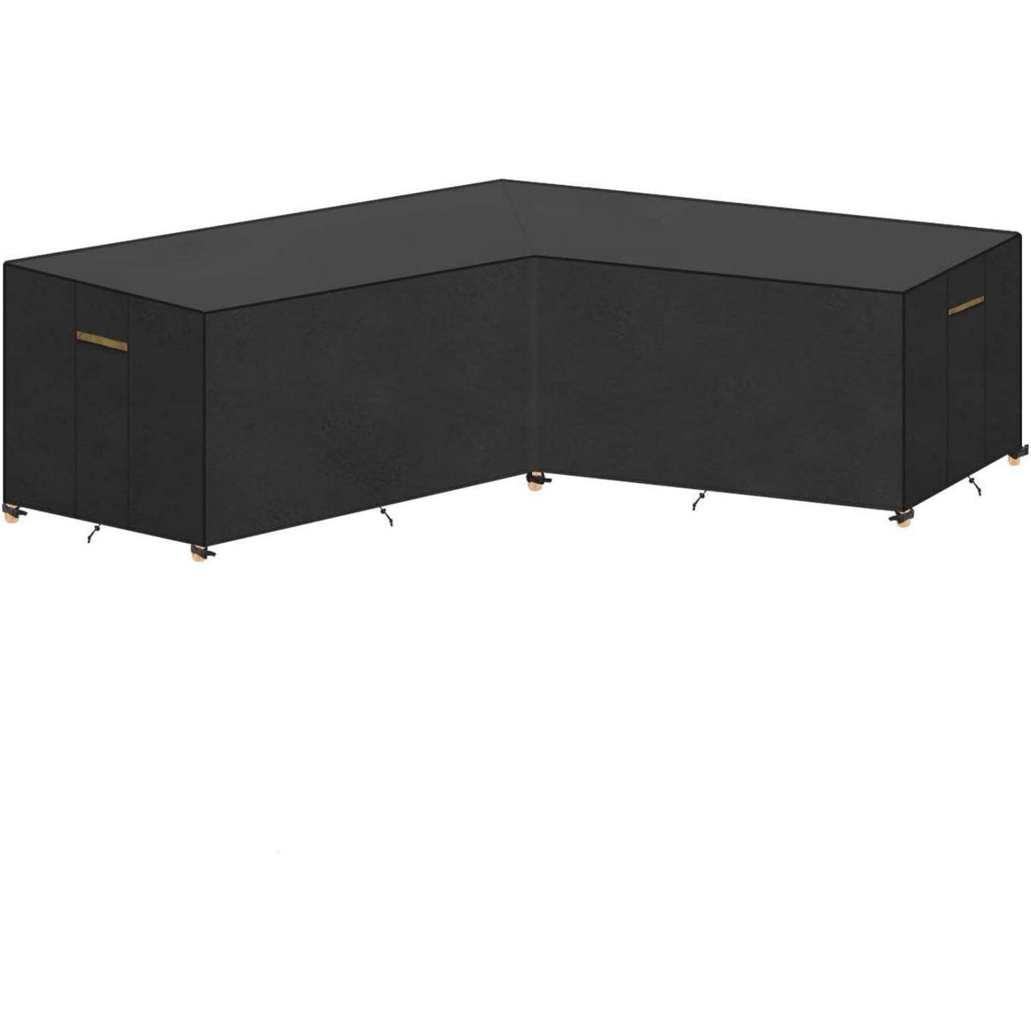 Lounge Abdeckung L Form Wasserdicht Winddicht V-Form 215x215x87 80cm