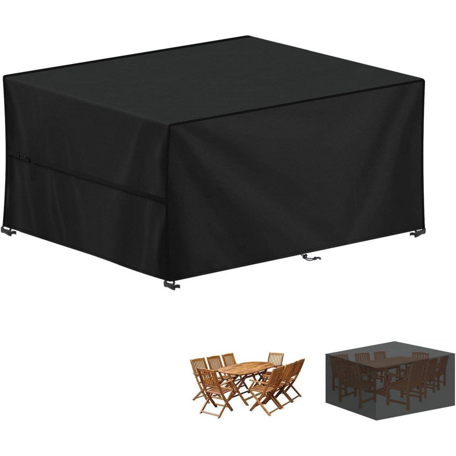 Abdeckung Gartenmöbel Wasserdichte AntiUV 420D Oxford 160x130x90cm