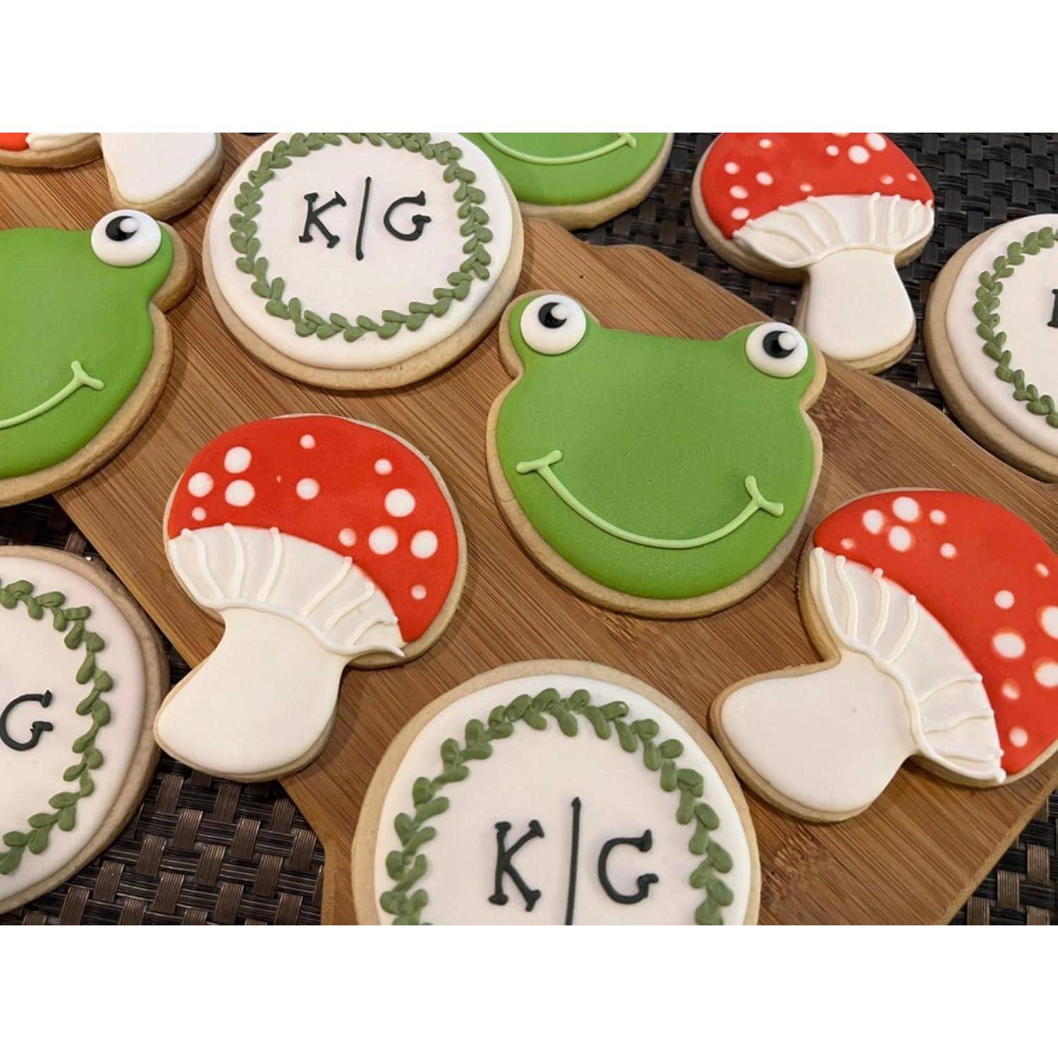 Pilz Ausstechformen Set-3 Größen-Plätzchen, Linzer-Kinder
