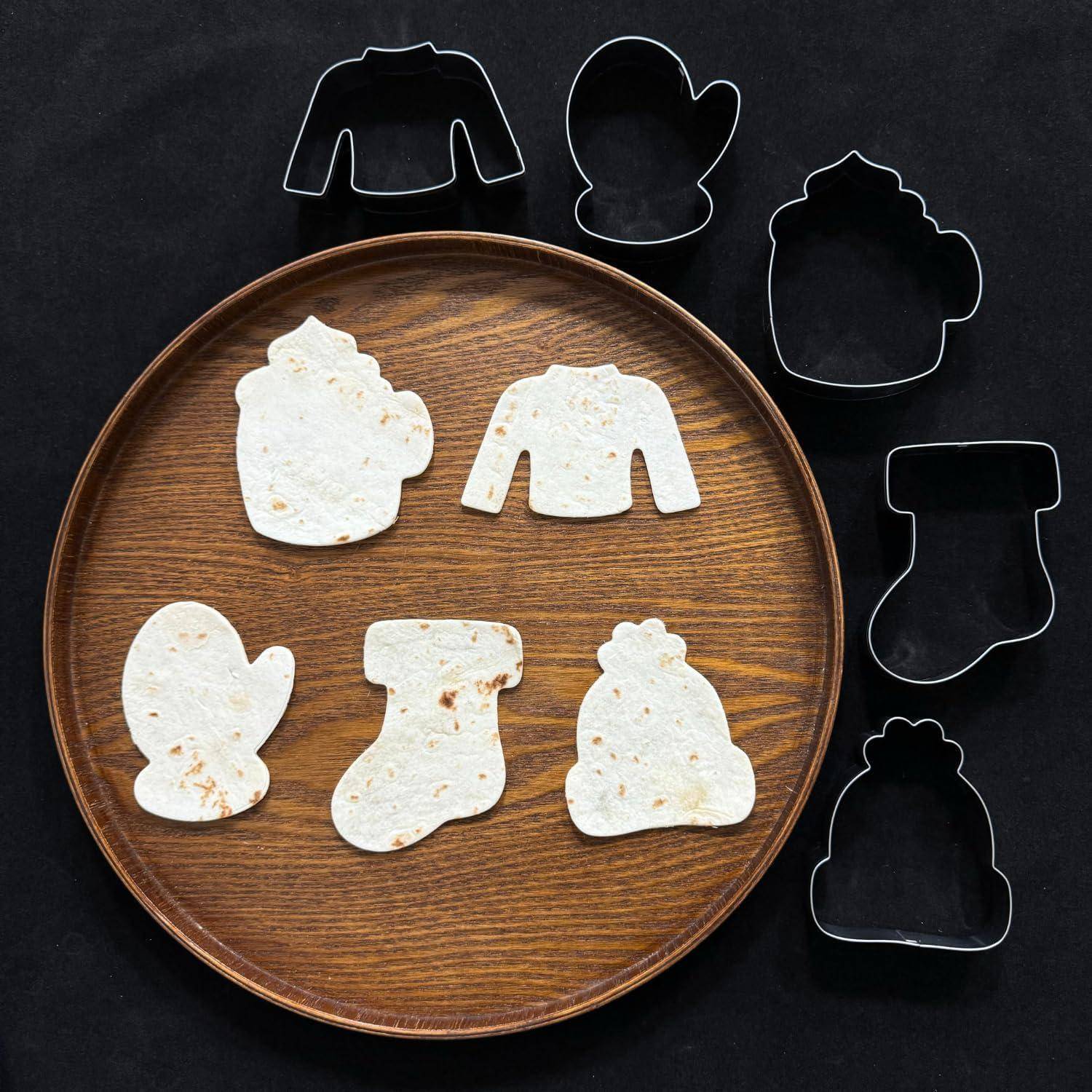 Ausstechformen Set 5 Stück Weihnachten Winter