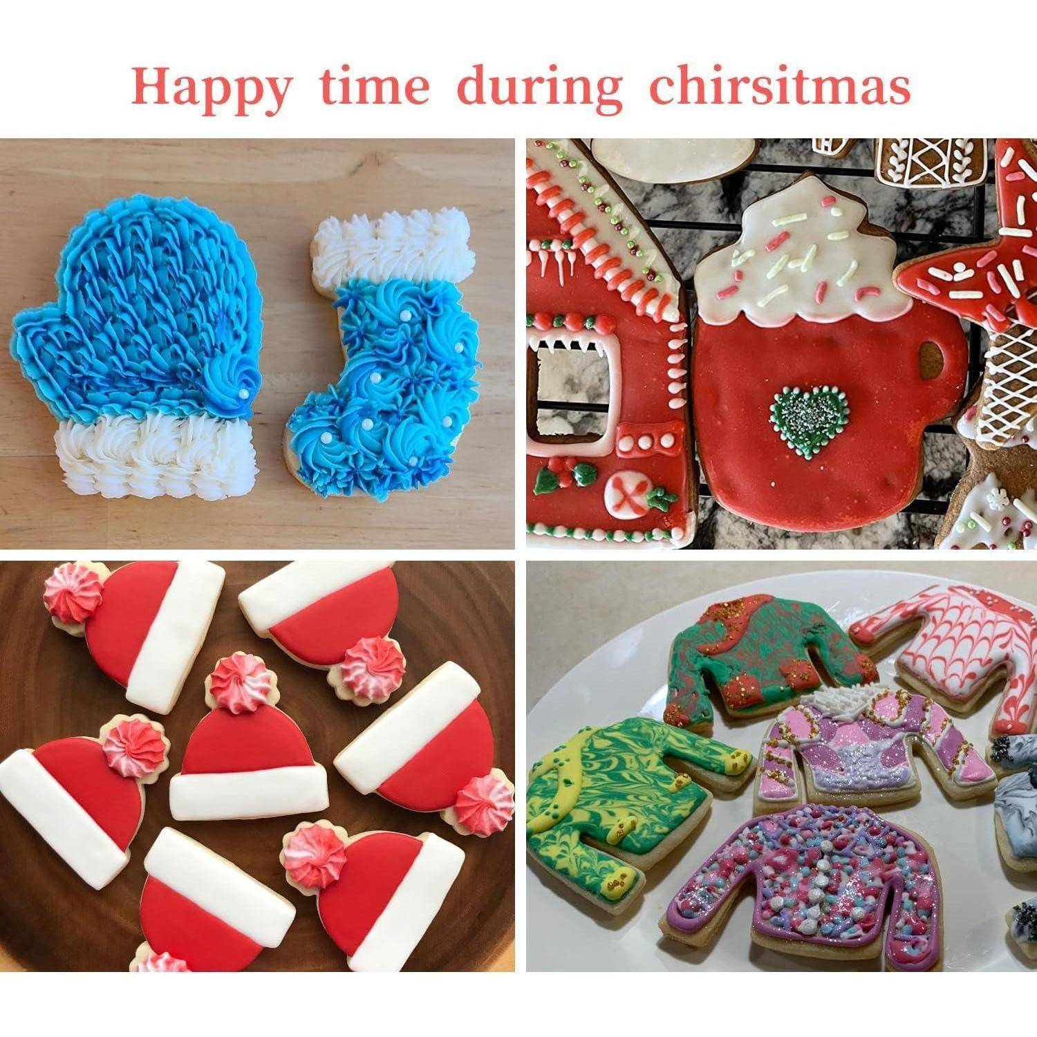 Ausstechformen Set 5 Stück Weihnachten Winter