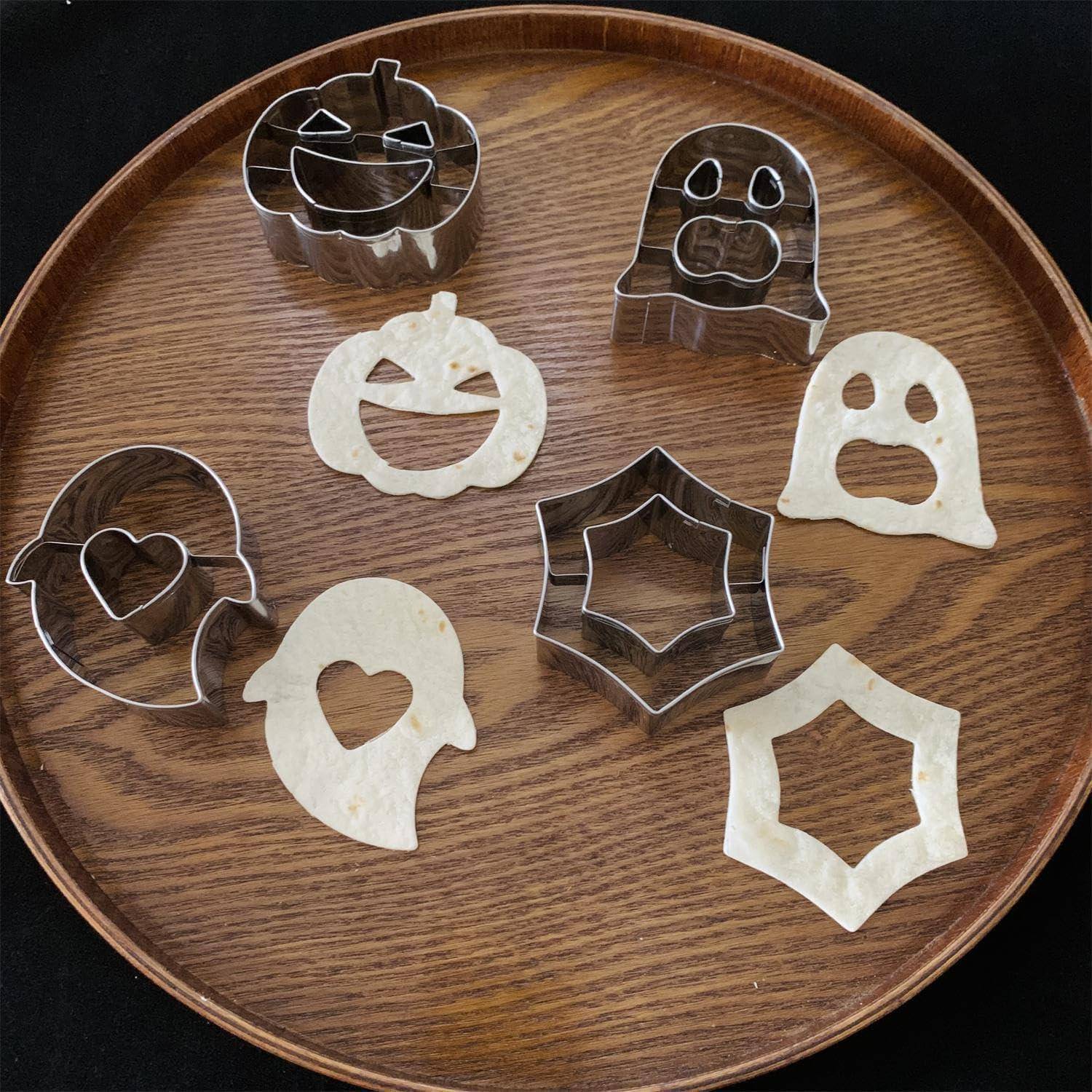 Ausstecher Halloween Linzer Set of 4 Halloween Linzer Ausstecher