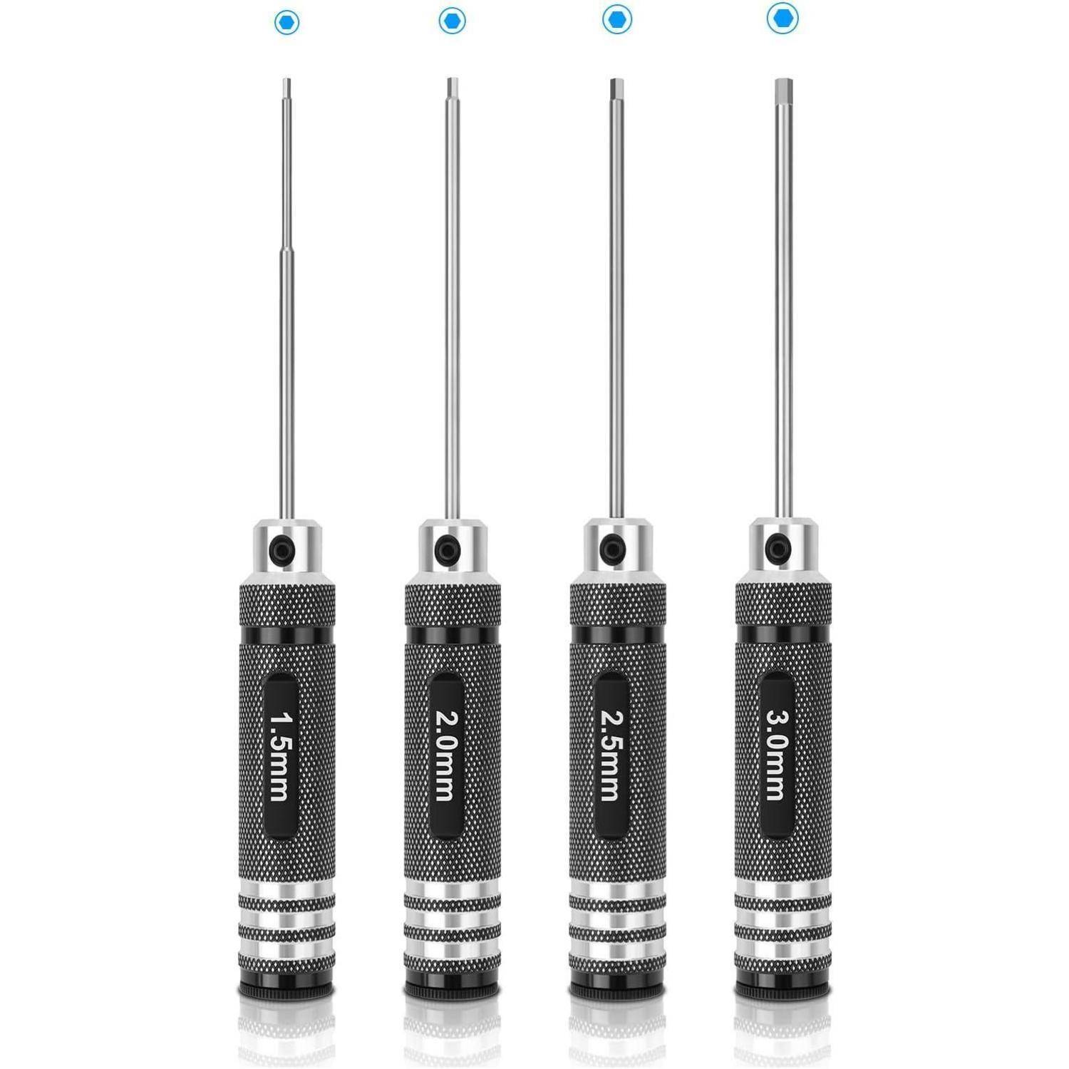 Schraubendreher Set Sechskant RC 1,5mm 2mm 4-teiliger Schraubendreher