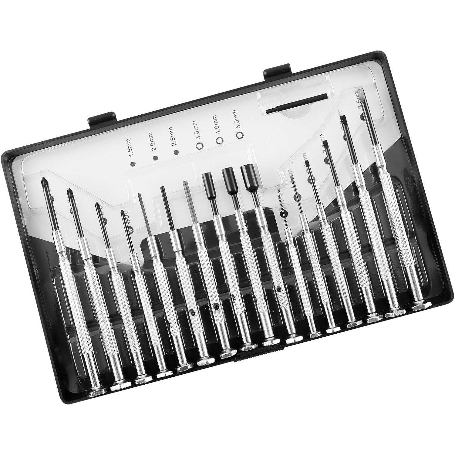 Schraubendreher Präzisions Uhrmacher Feinmechaniker 17 17 teiliges Set