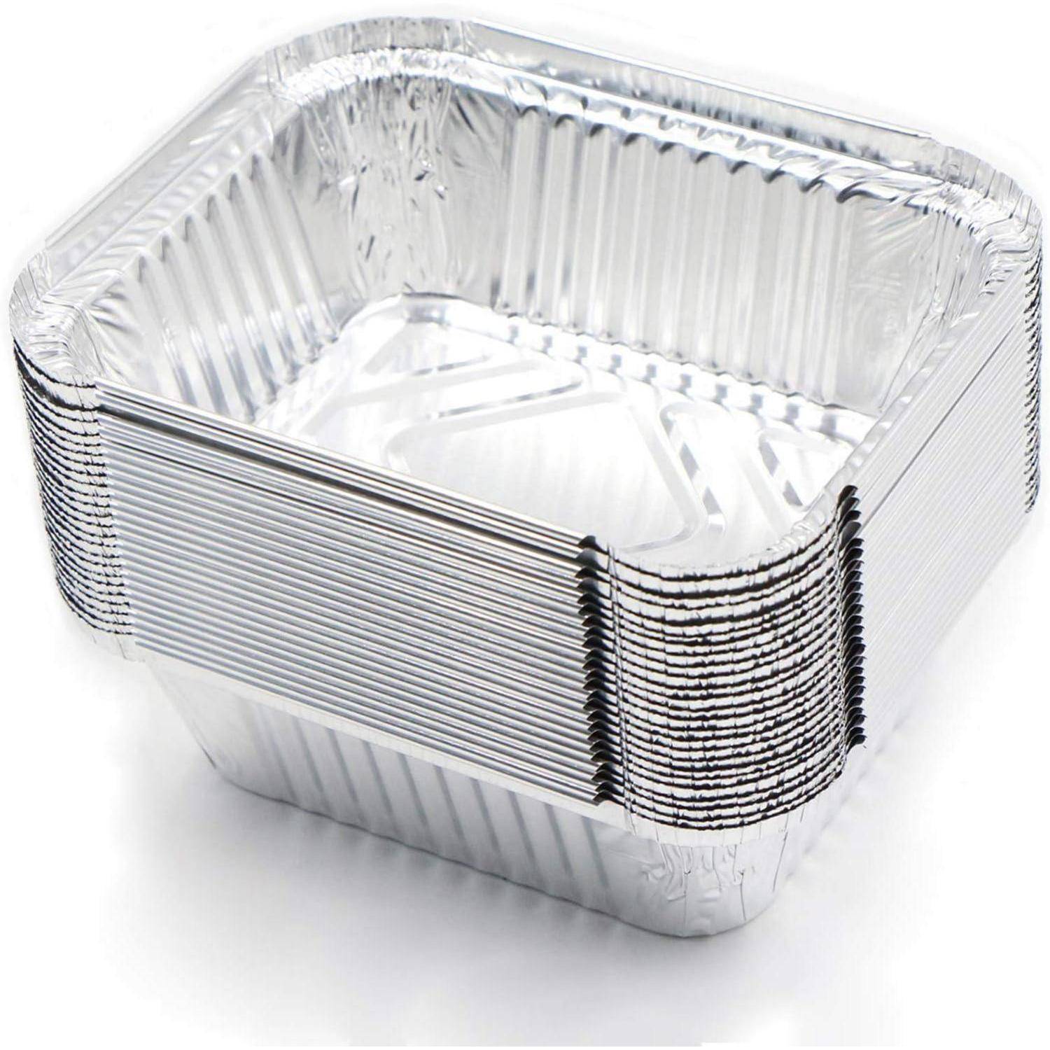 Grill Aluschalen Tropfschalen Grillschale Auflaufform 25 Stück Einweg