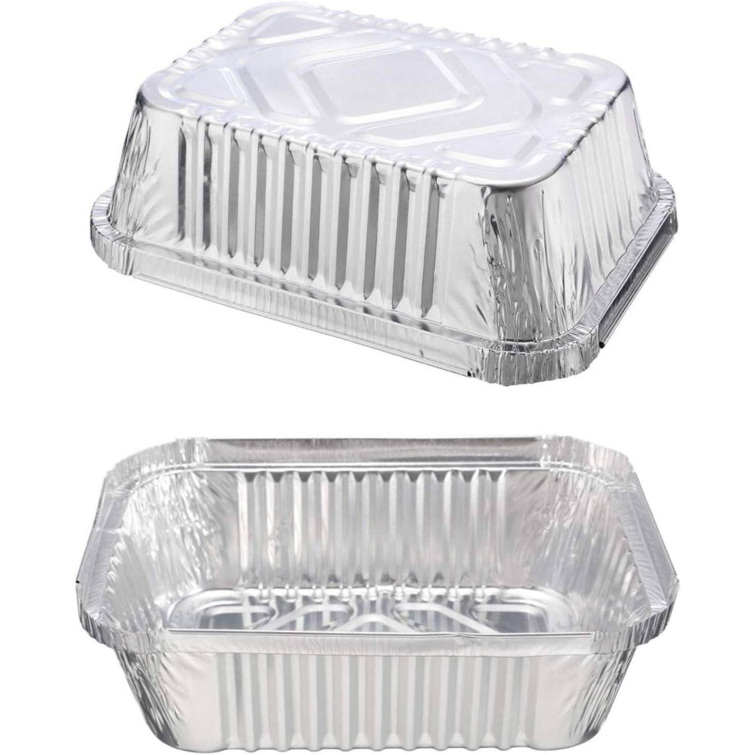 Grill Aluschalen Tropfschalen Grillschale Auflaufform 25 Stück Einweg