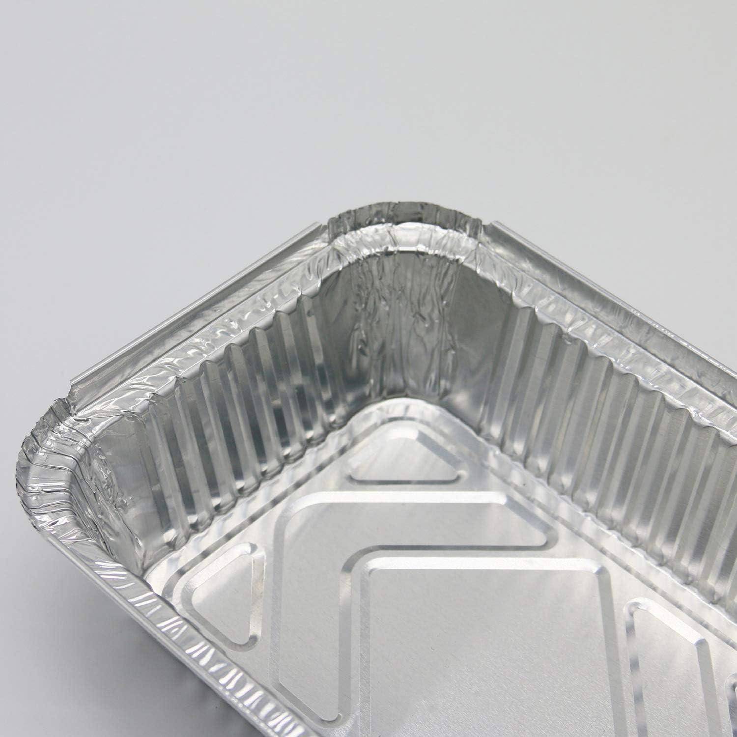 Grill Aluschalen Tropfschalen Grillschale Auflaufform 25 Stück Einweg