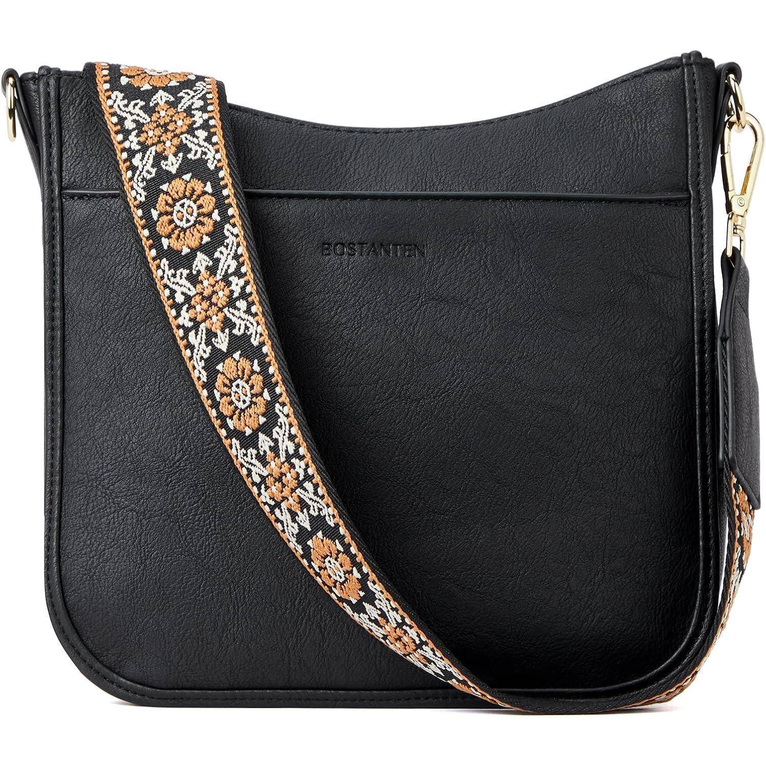 Handtasche Damen mittelgroß leder Schultertasche Crossbody Bags