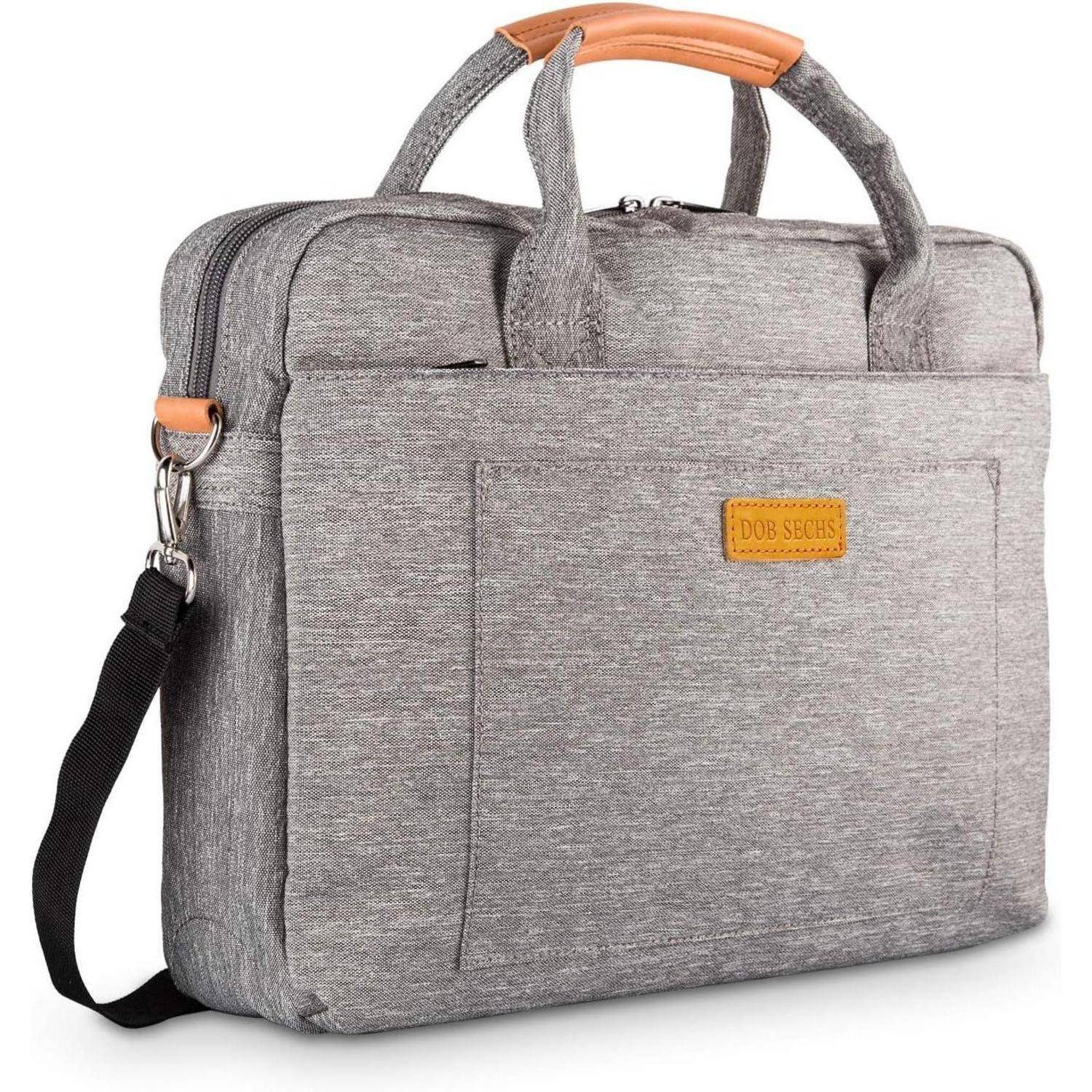 Laptoptasche Aktentaschen Handtasche 15-15.6 Zoll Grau