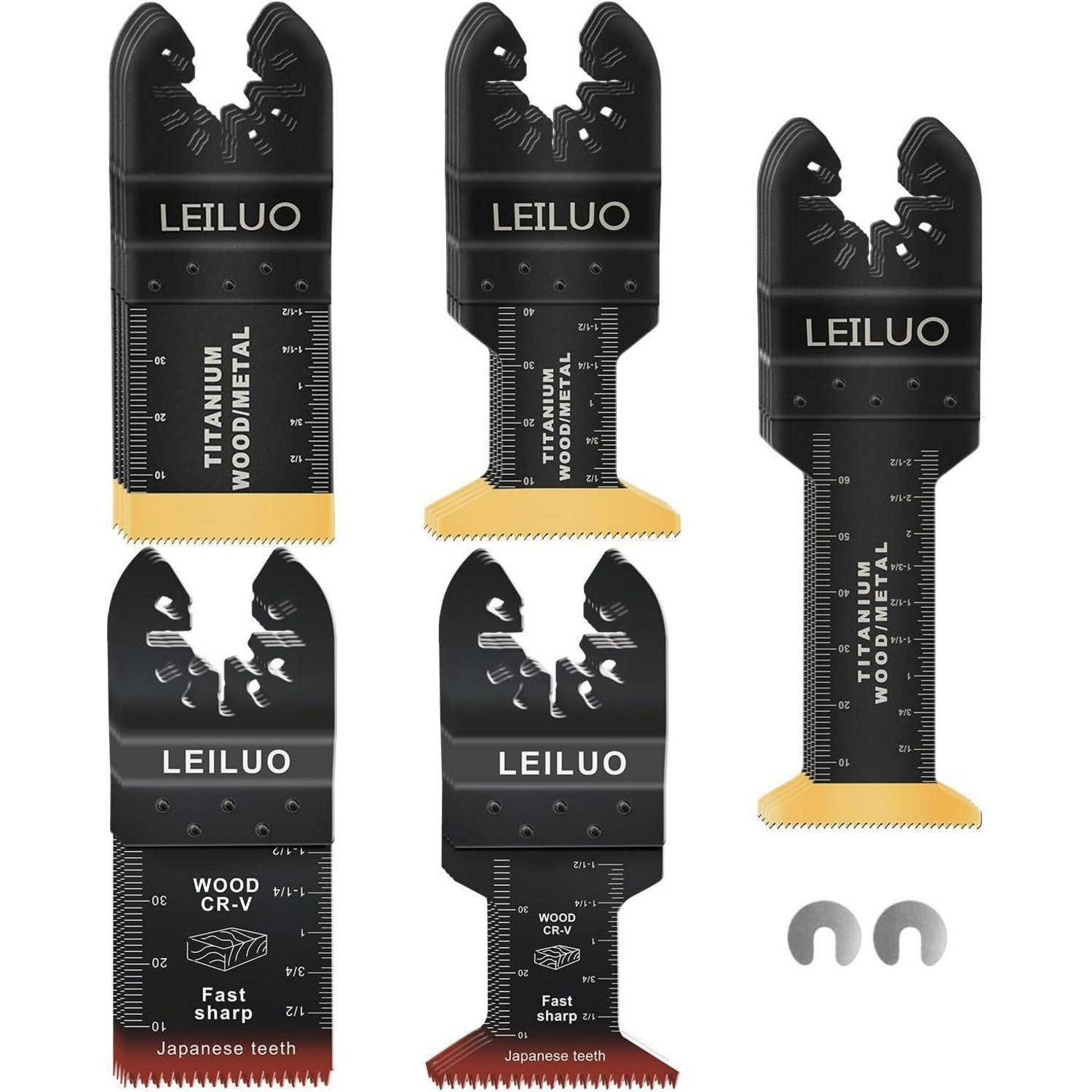 Multitool Sägeblätter 20 Stück Japanische Zähne Titan 20tlg Upgrade