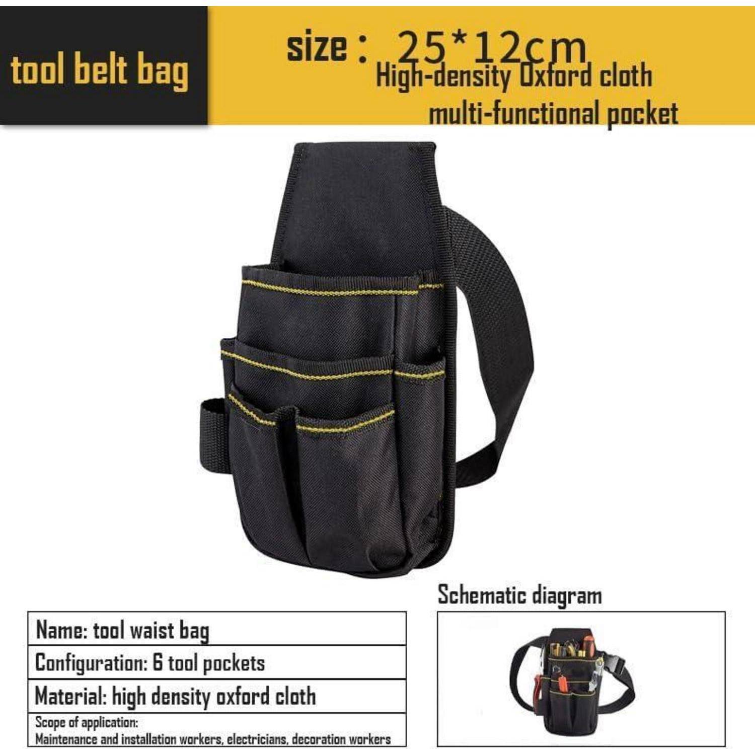 Werkzeugtasche Gürteltasche Elektriker Oxford wasserdicht