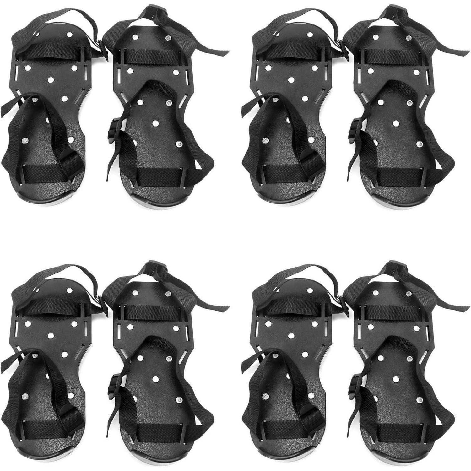 Nagelschuhe Estrichschuhe 25mm Spikes Epoxidböden Grün 1 paire Schwarz