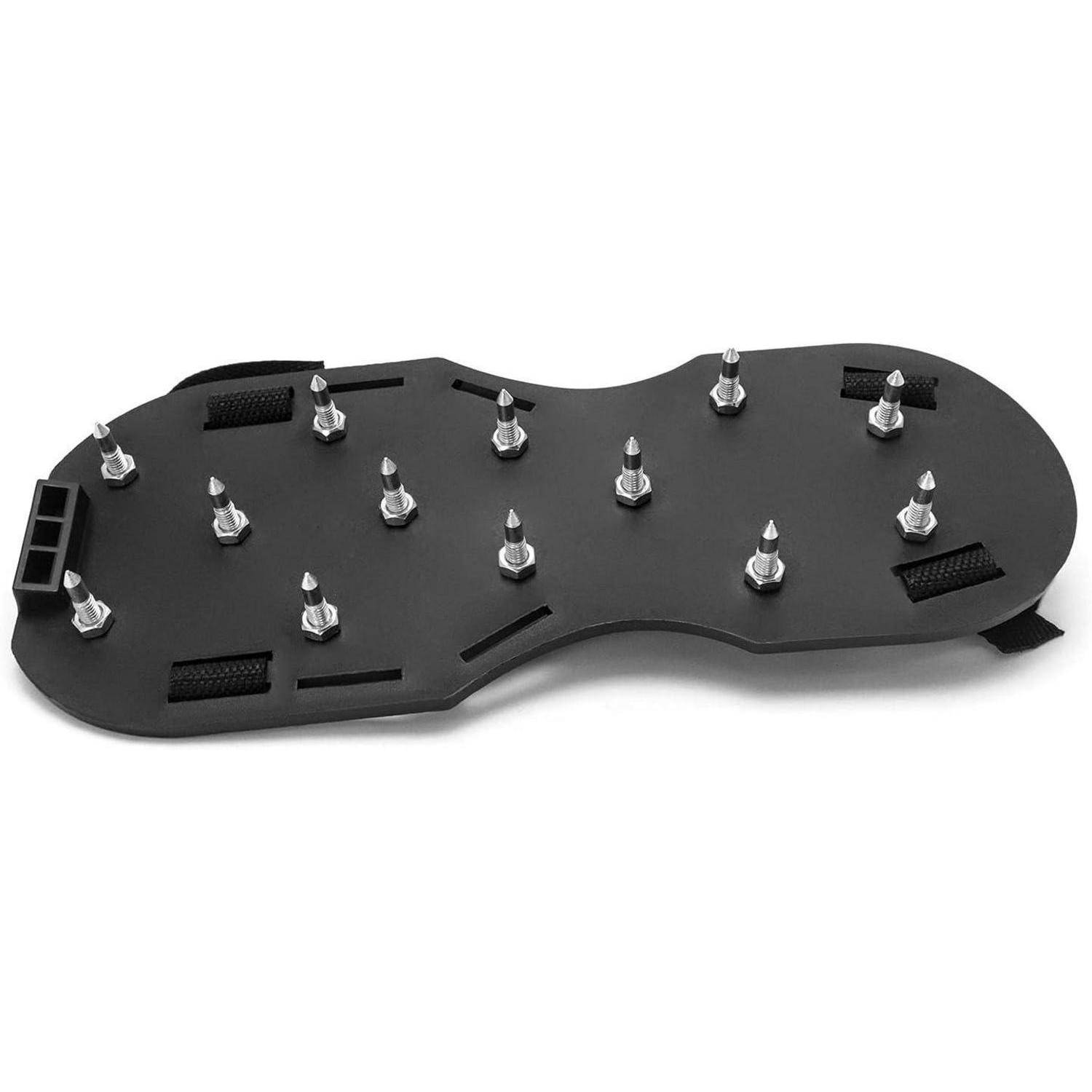 Nagelschuhe Estrichschuhe 25mm Spikes Epoxidböden Grün 1 paire Schwarz
