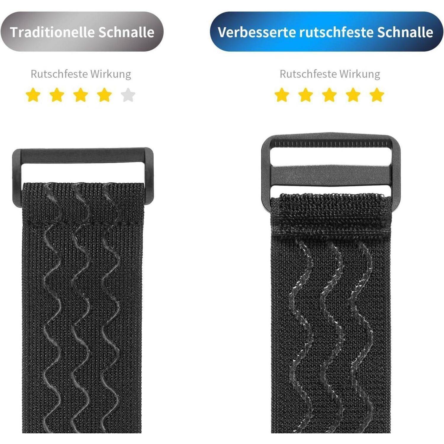 Elastische Gurte Klettbänder AntiRutschStreifen 81cm(4 stück)
