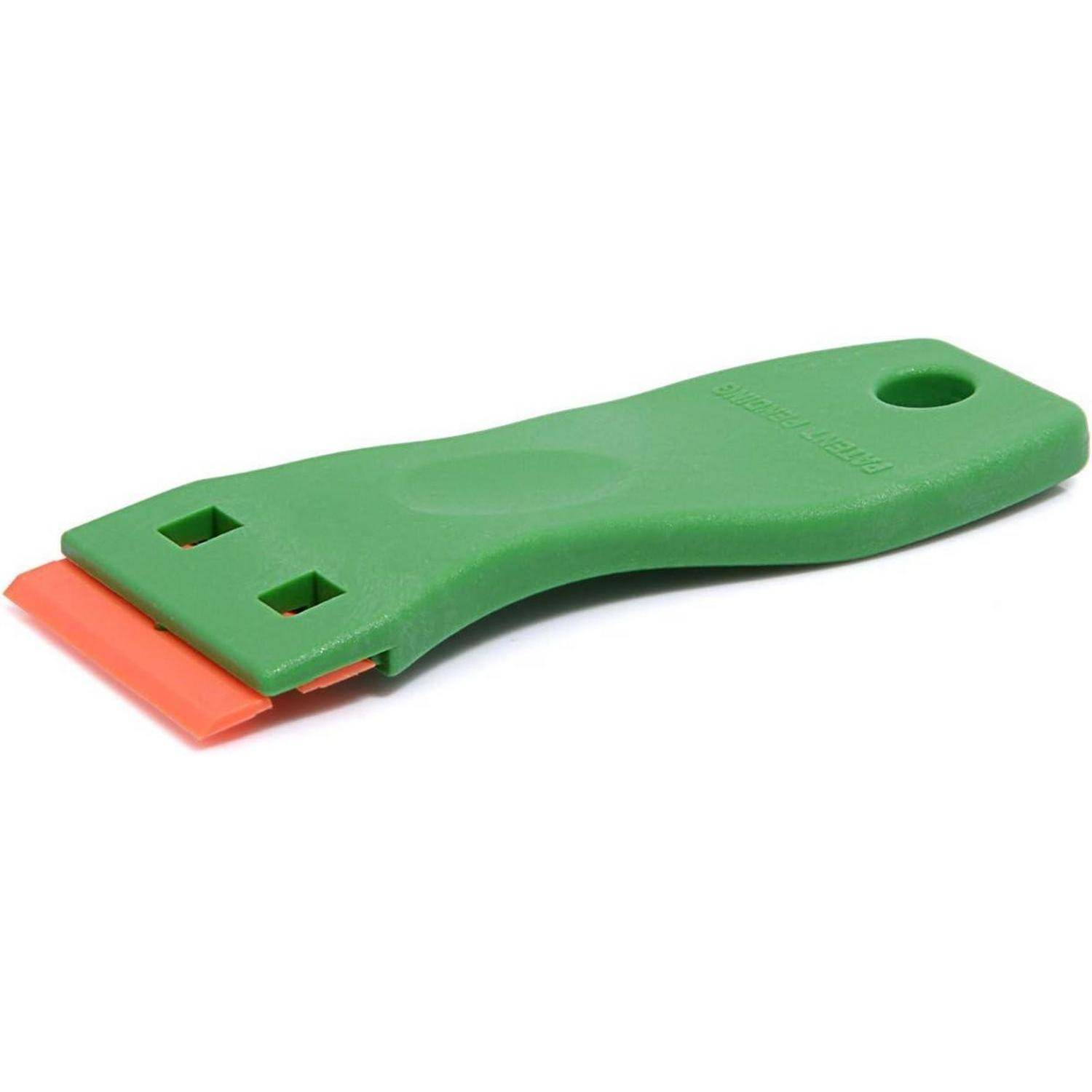 Kunststoff Schaber 2 Stück 100 Klingen Vinyl Aufkleber Green