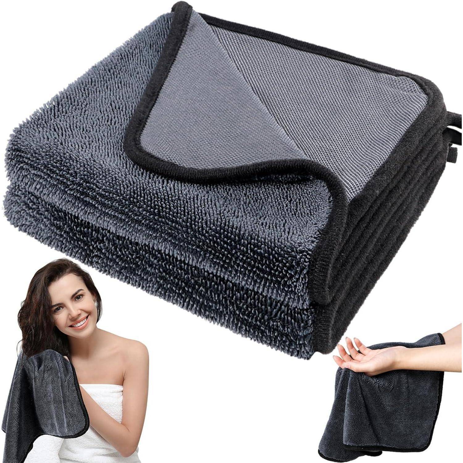 Mikrofasertuch Trockentuch 2 Stück 40 x 40cm Original Shiny Wipes für