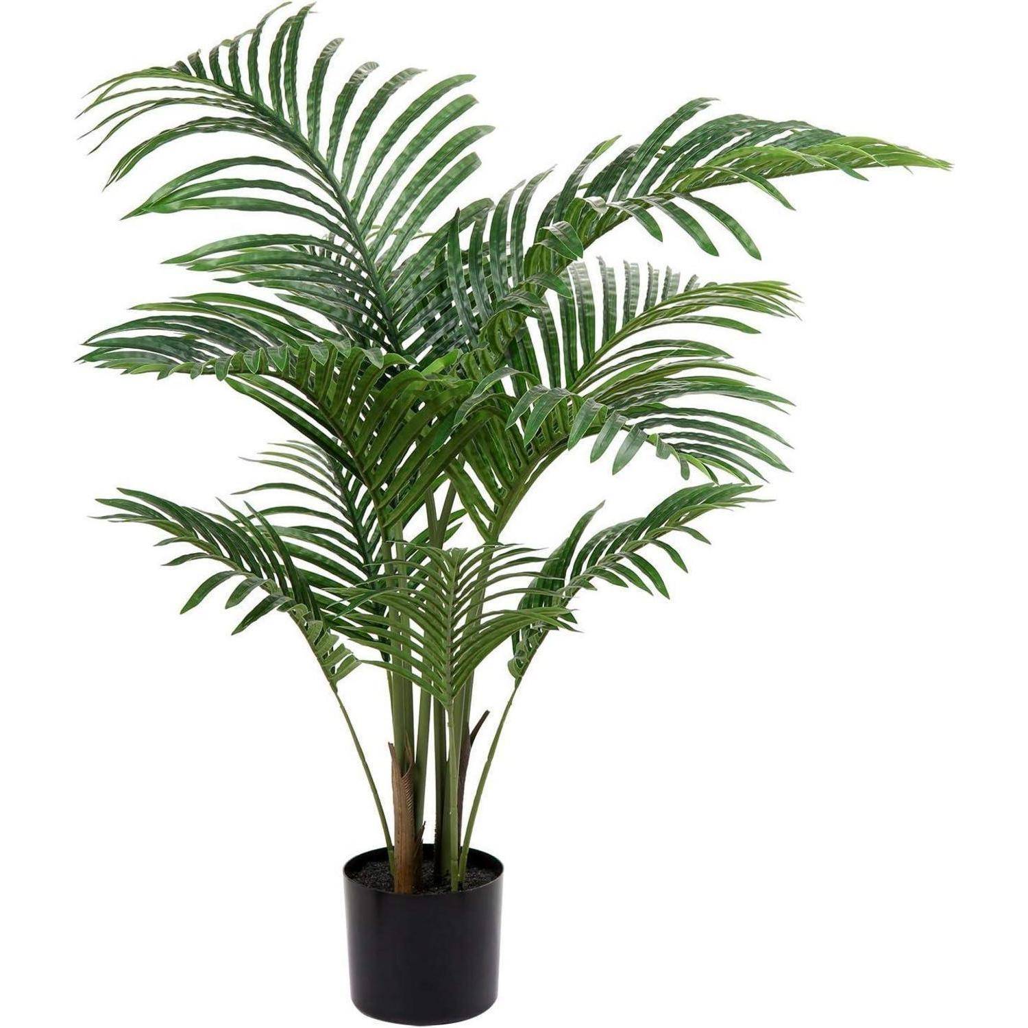 Künstliche Palme Kunstpflanze Deko Aesthetic 110CM Grün