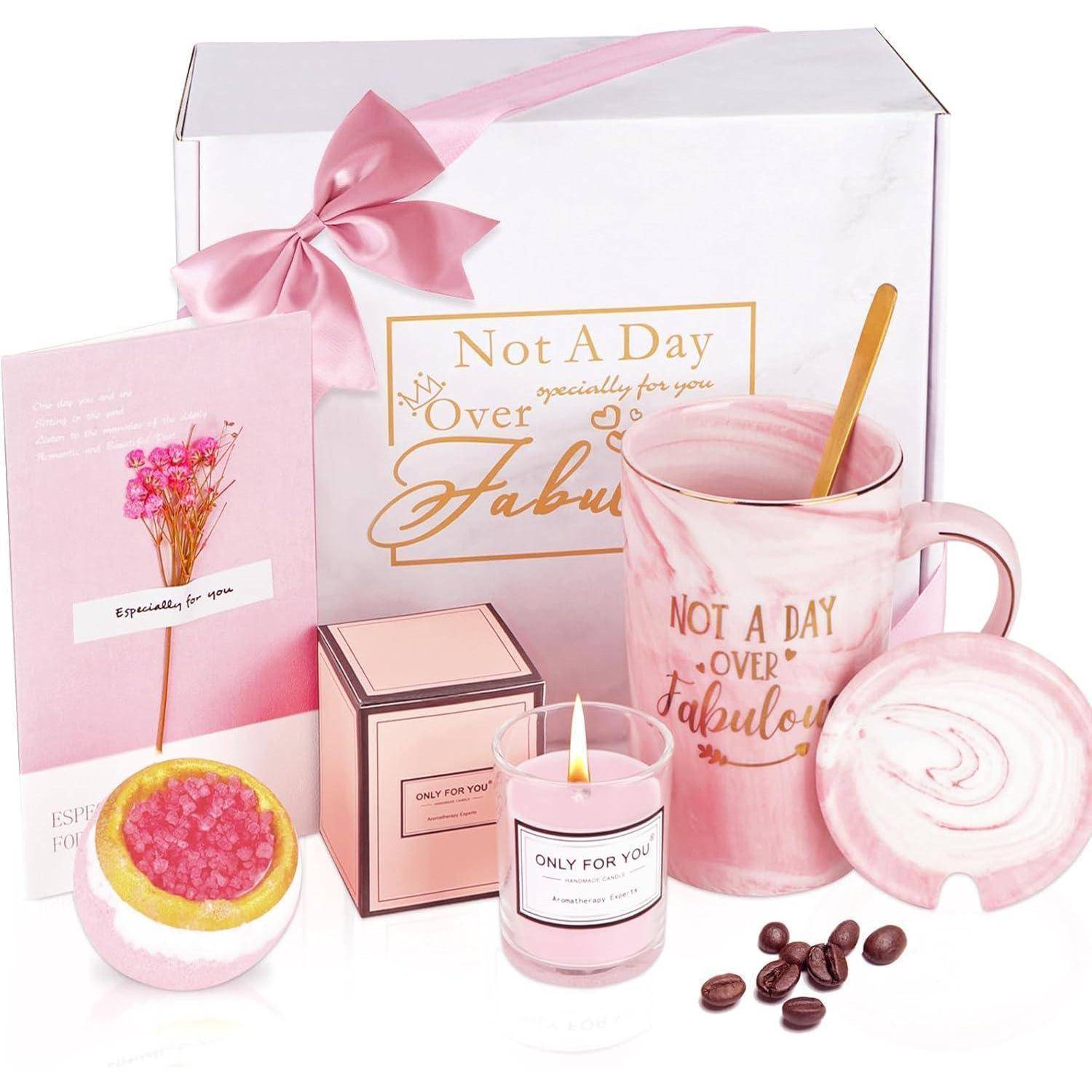 Geburtstagsgeschenk Mama Tasse Set Keramik Best Mom 410ml Rose Gold
