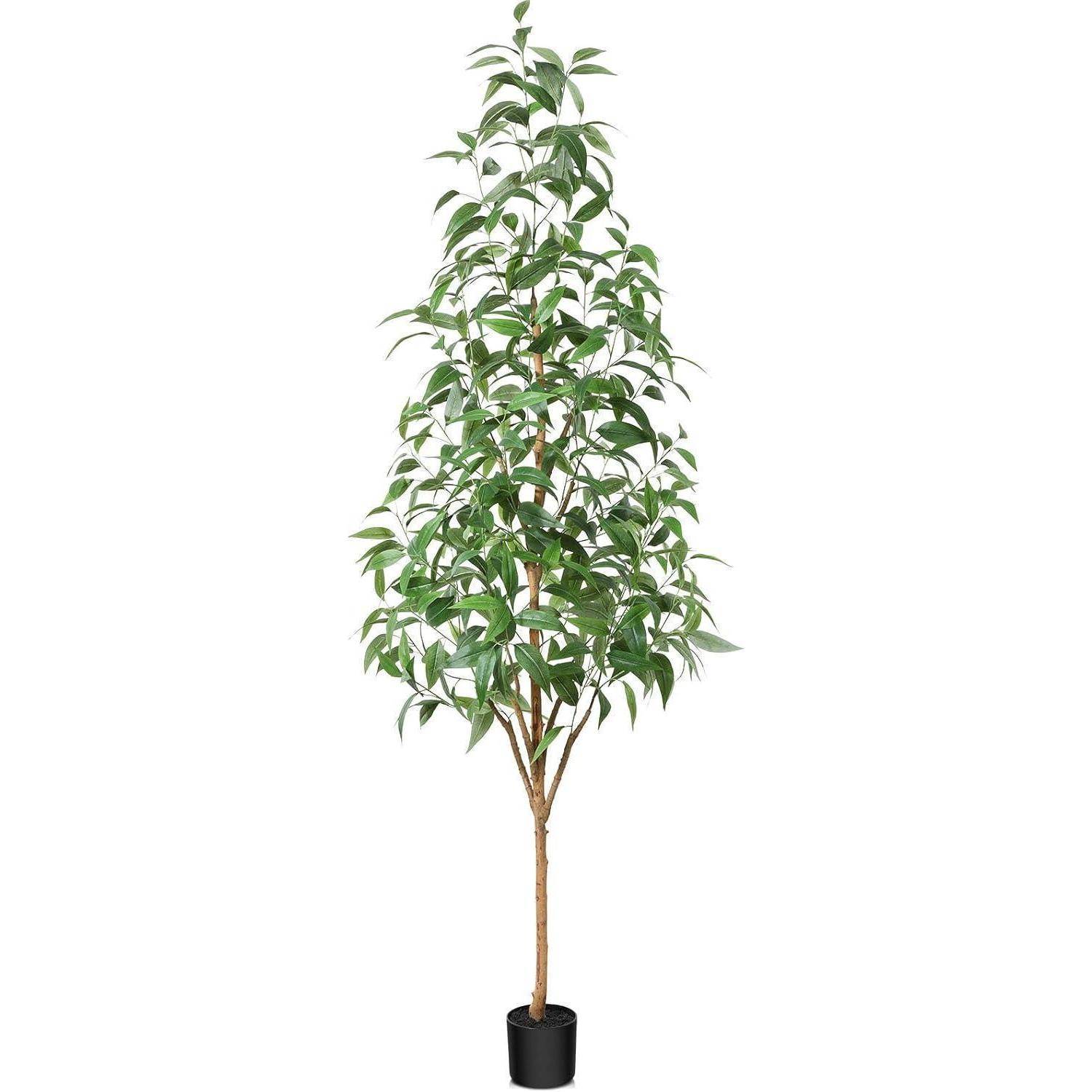 Kunstpflanze Eukalyptusbaum 210cm Heimdekoration 1 210 cm