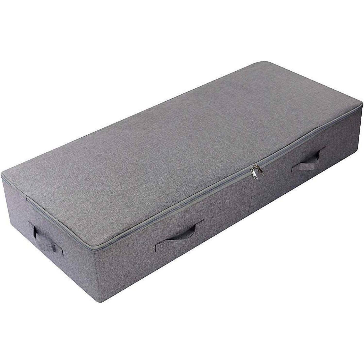 Schuhbox Kunststoff Deckel Staubdicht 100*43*18cm Dunkelgrau 1 Packung