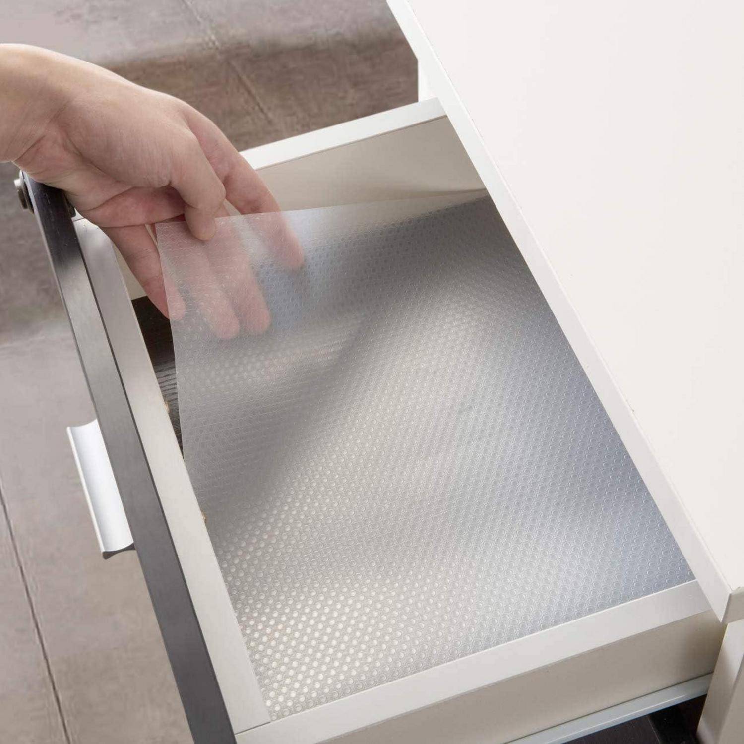 Schubladenmatte Antirutsch Zuschneidbar 30B x 300L cm Transparent