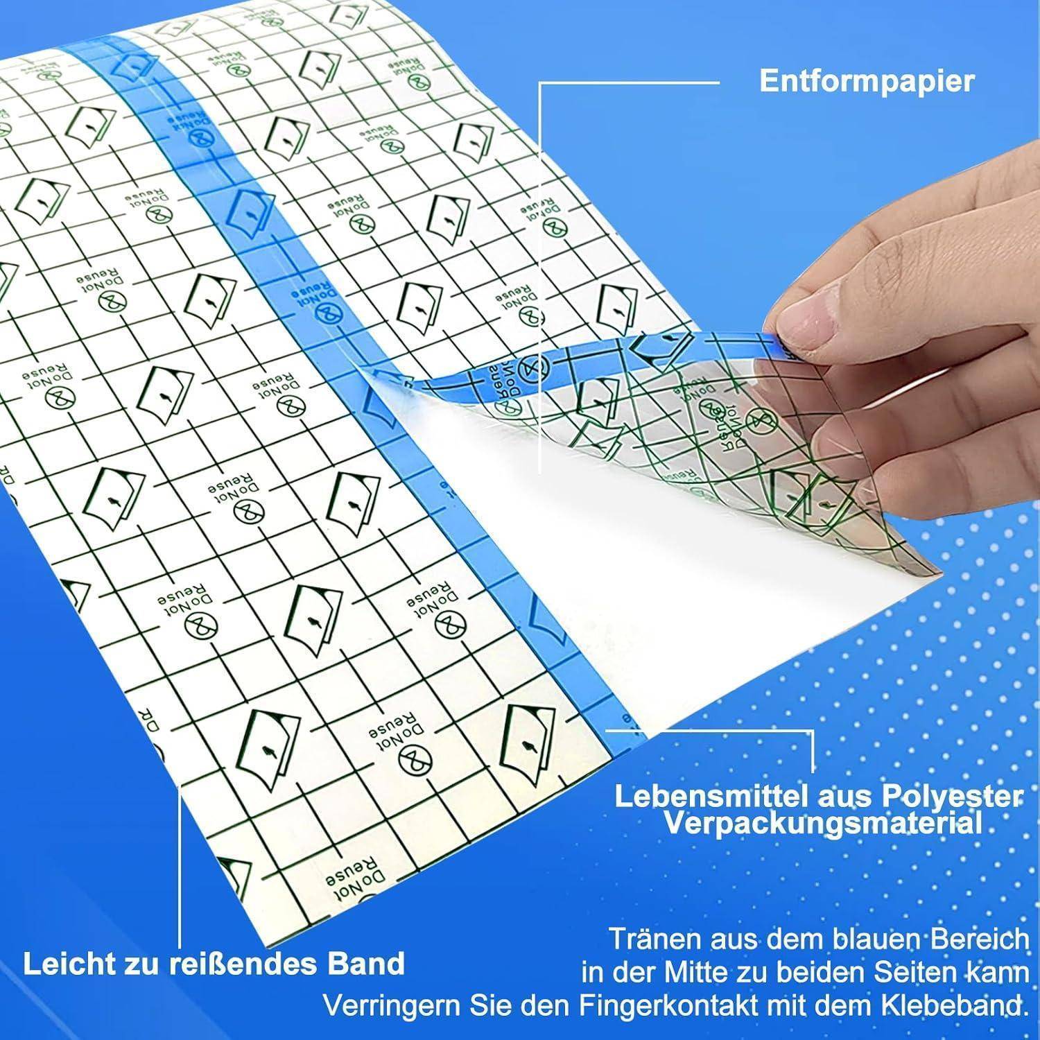 Pflaster wasserdicht transparent elastisch 15cm 10m Rolle 15*100cm