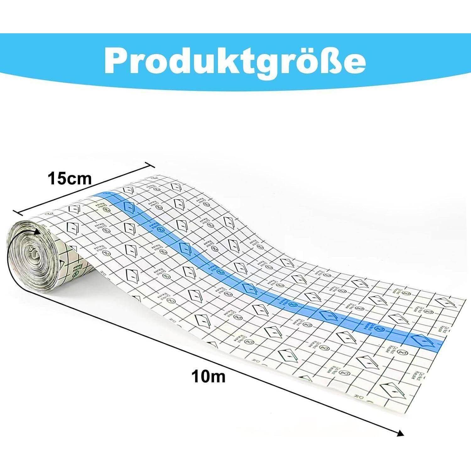 Pflaster wasserdicht transparent elastisch 15cm 10m Rolle 15*100cm