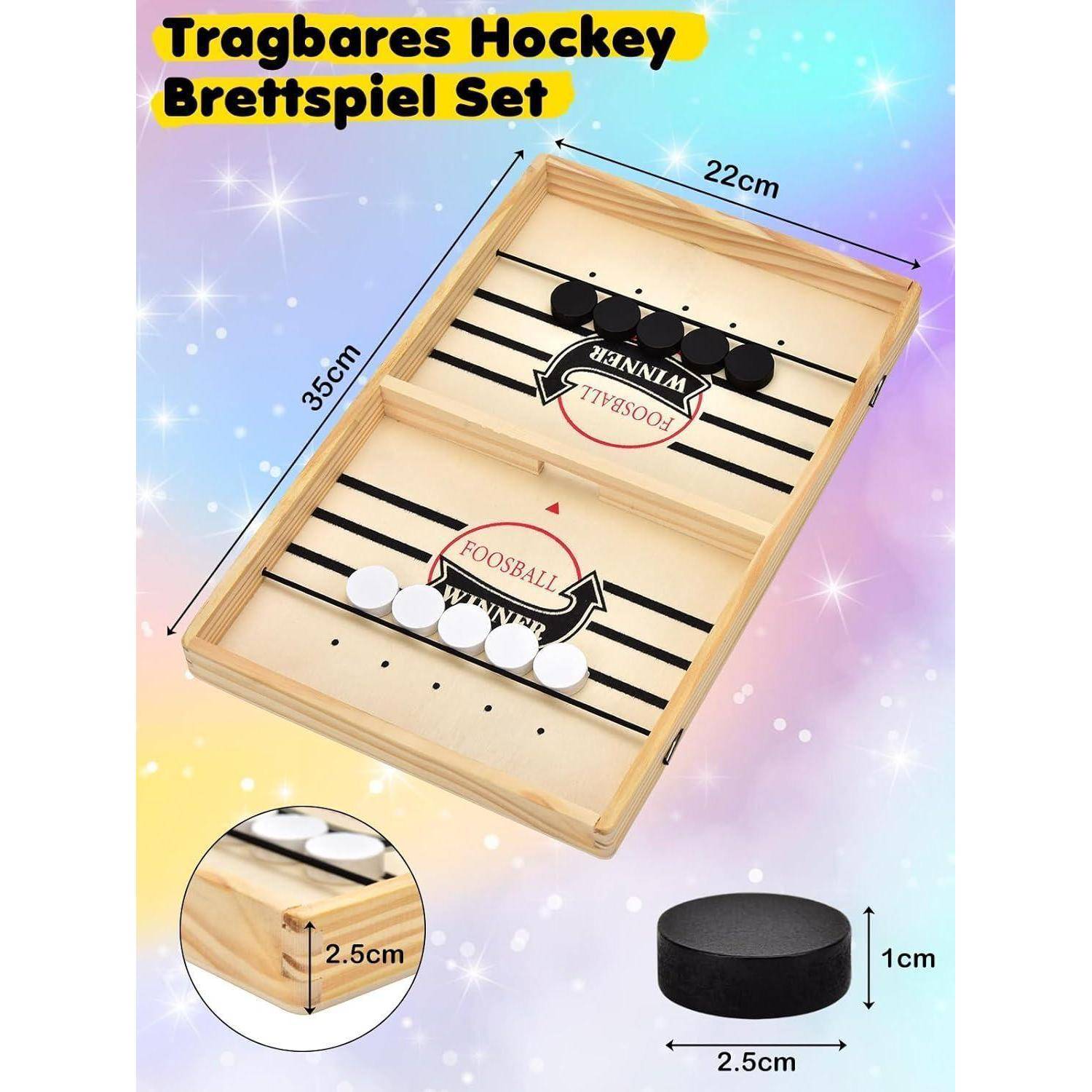 Tragbares Hockey Brettspiel Set