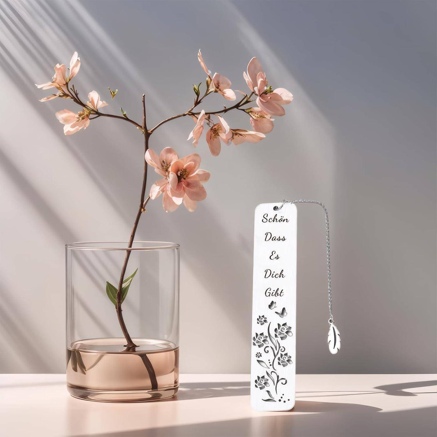 Lesezeichen personalisiert Geschenk Ruhestand Schön dass es Dich gibt